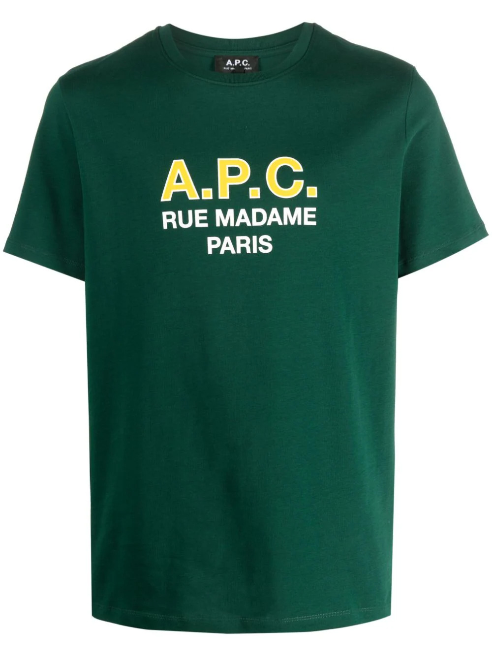 T-Shirt APC Fonce kaf-vert