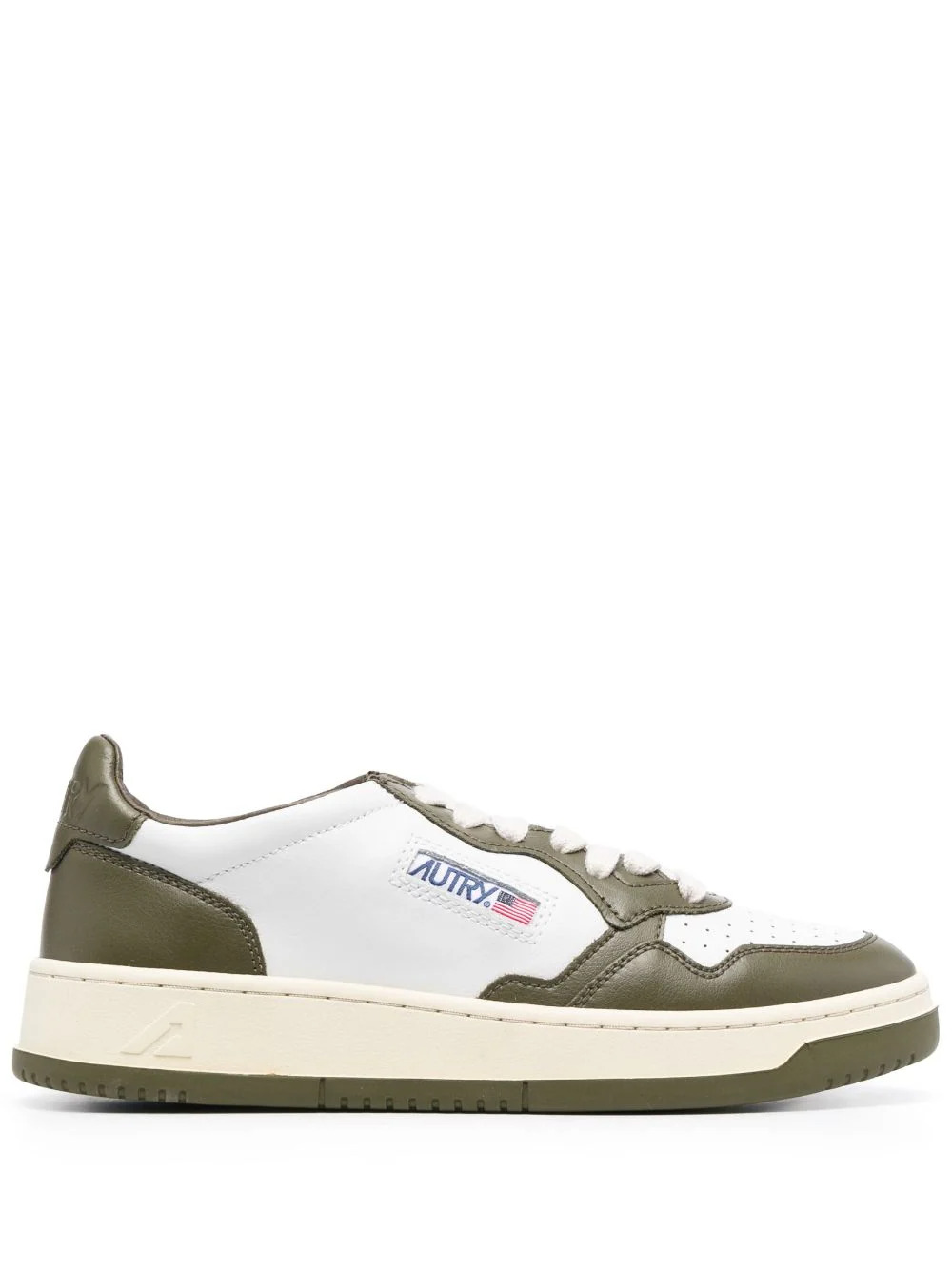 Sneakers AUTRY Blanc/Olive
