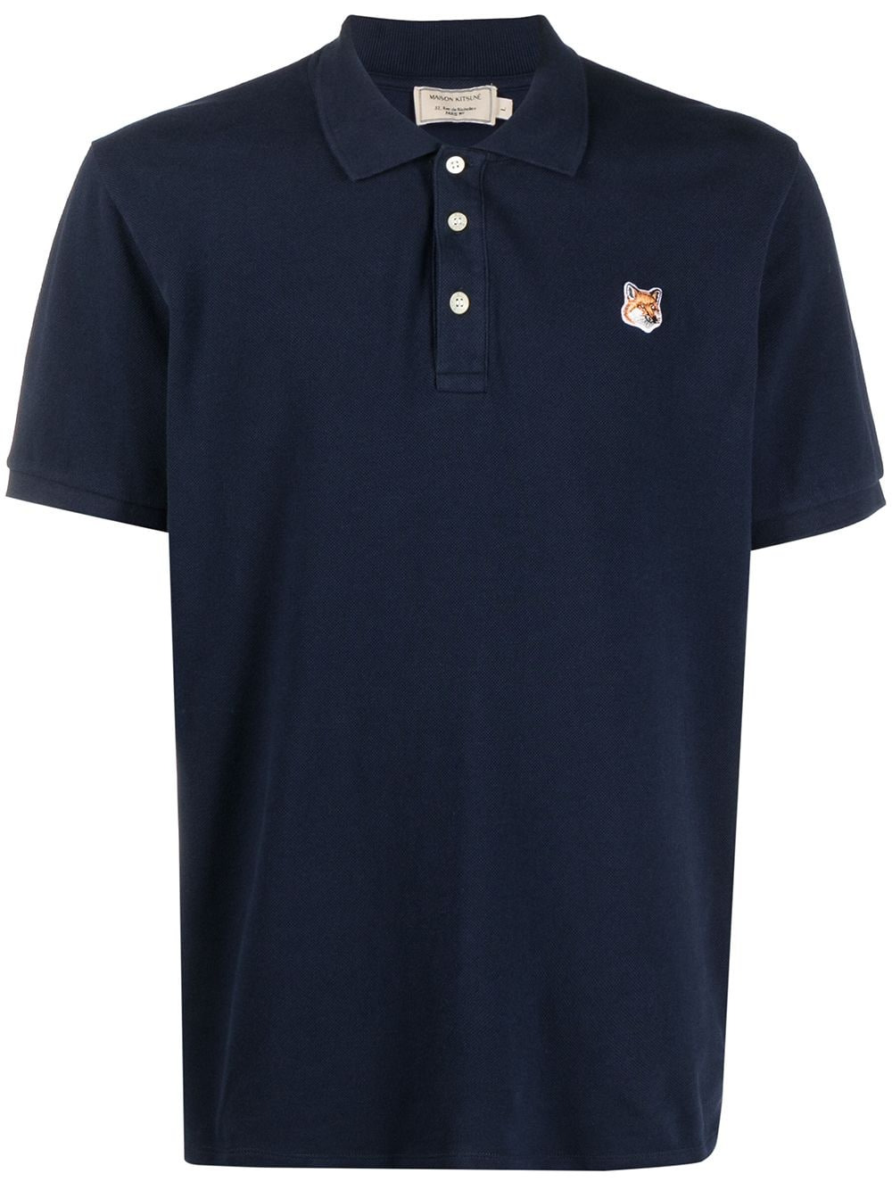 Polo MAISON KITSUNÉ Bleu marine