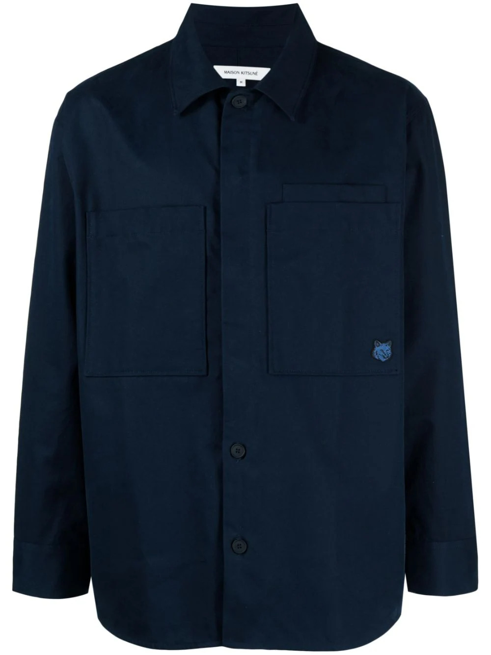 Overshirt MAISON KITSUNÉ Bleu ink
