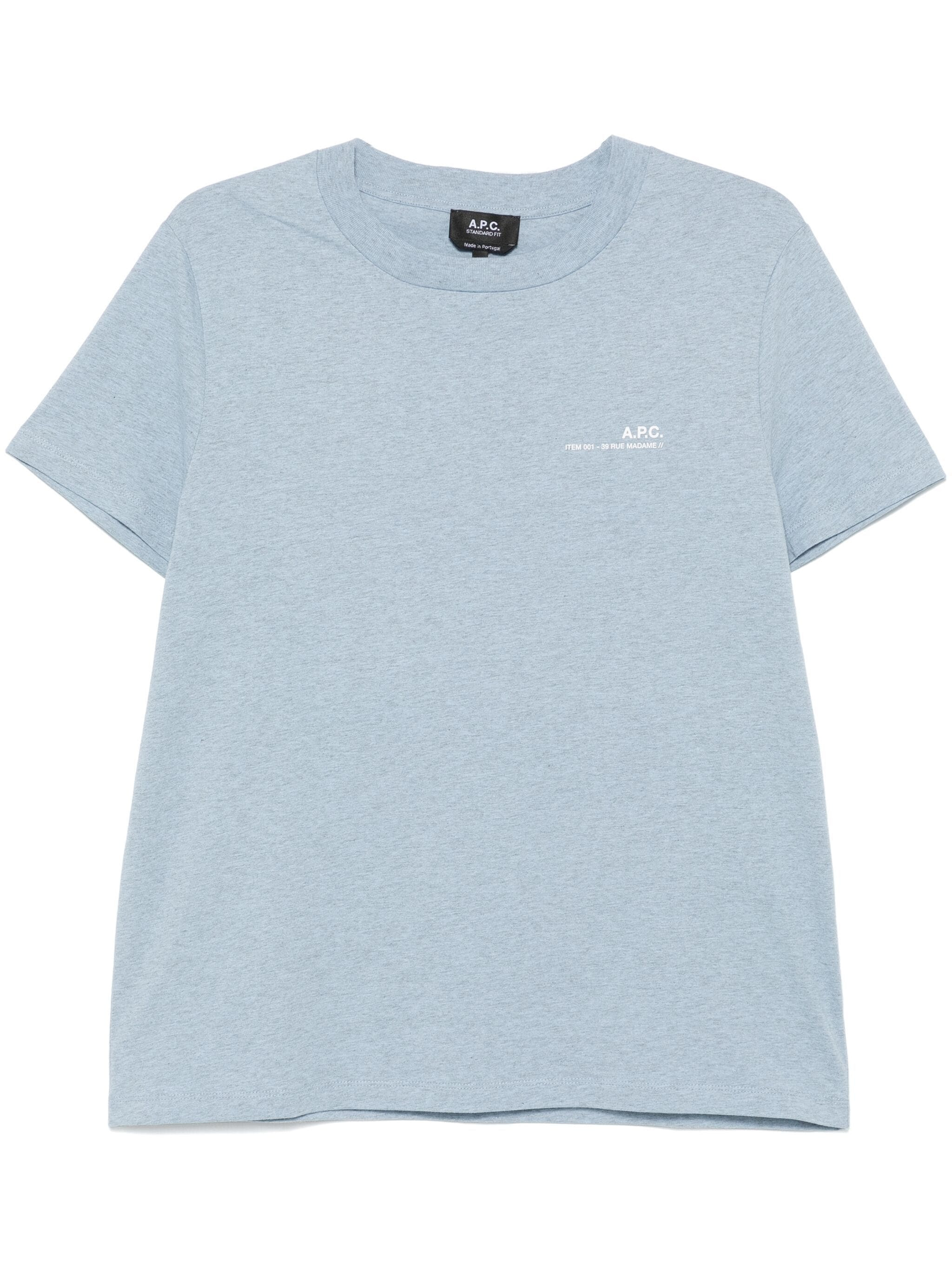 T-Shirt APC Bleu