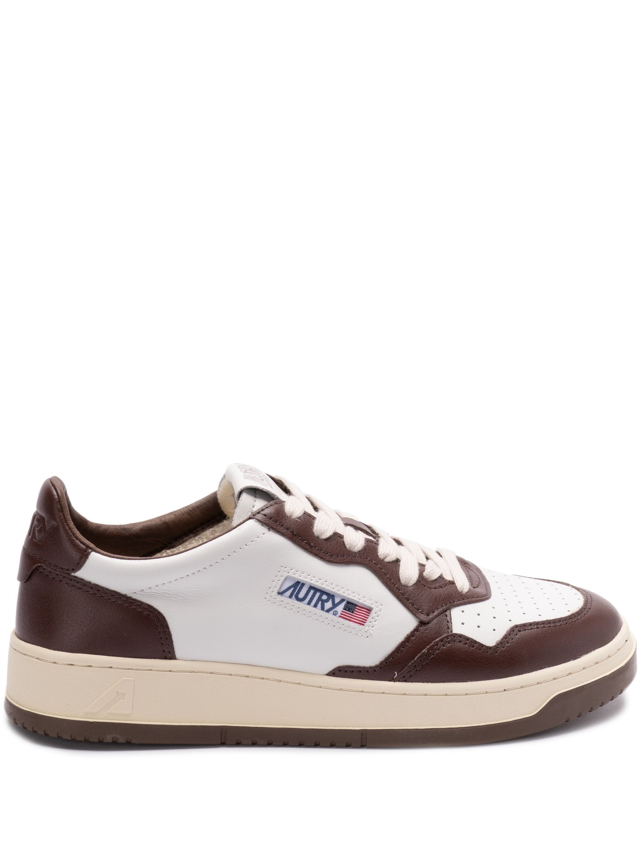 Sneakers AUTRY Blanc/Marron