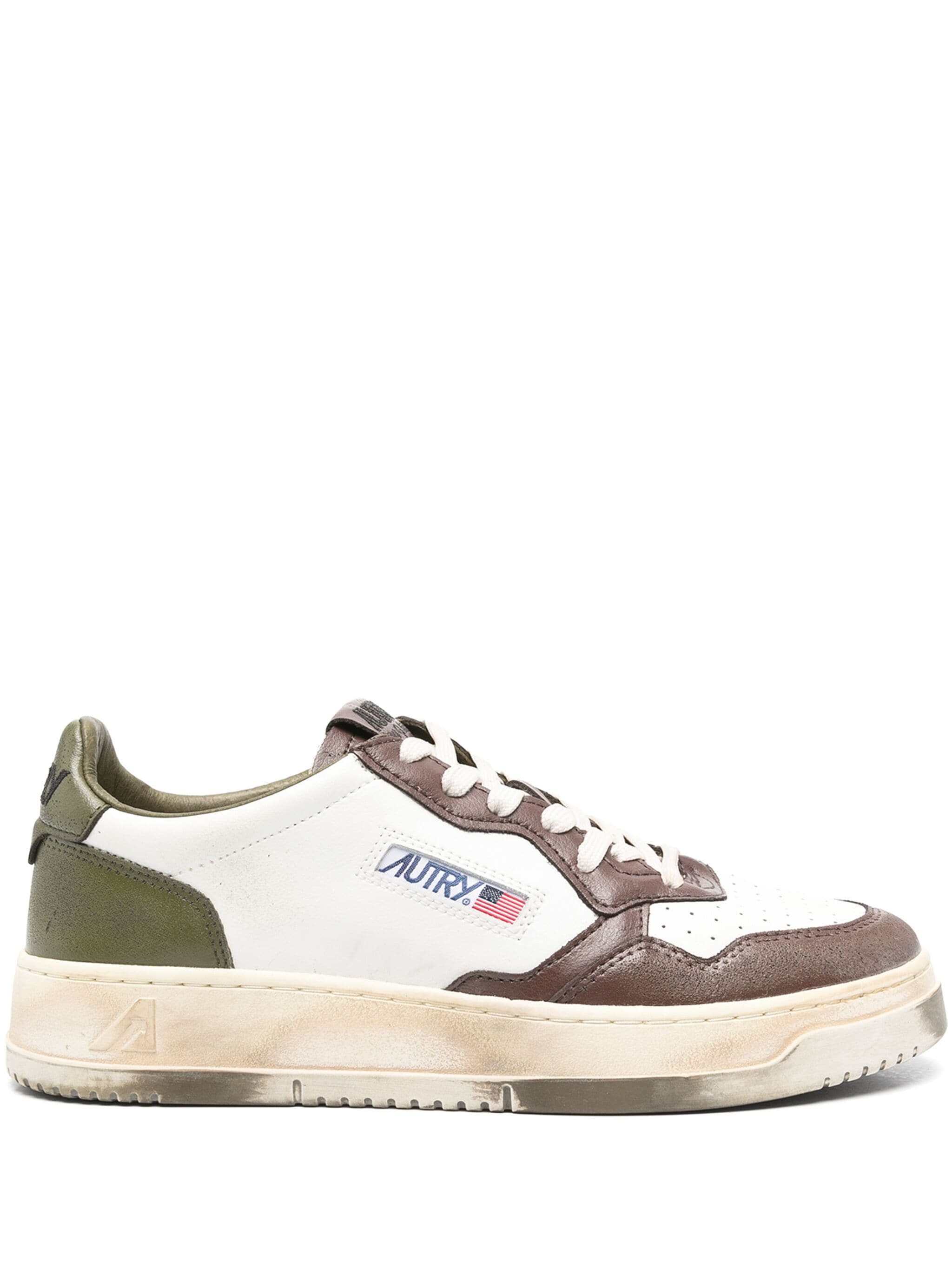 Sneakers AUTRY Kaki/Marron
