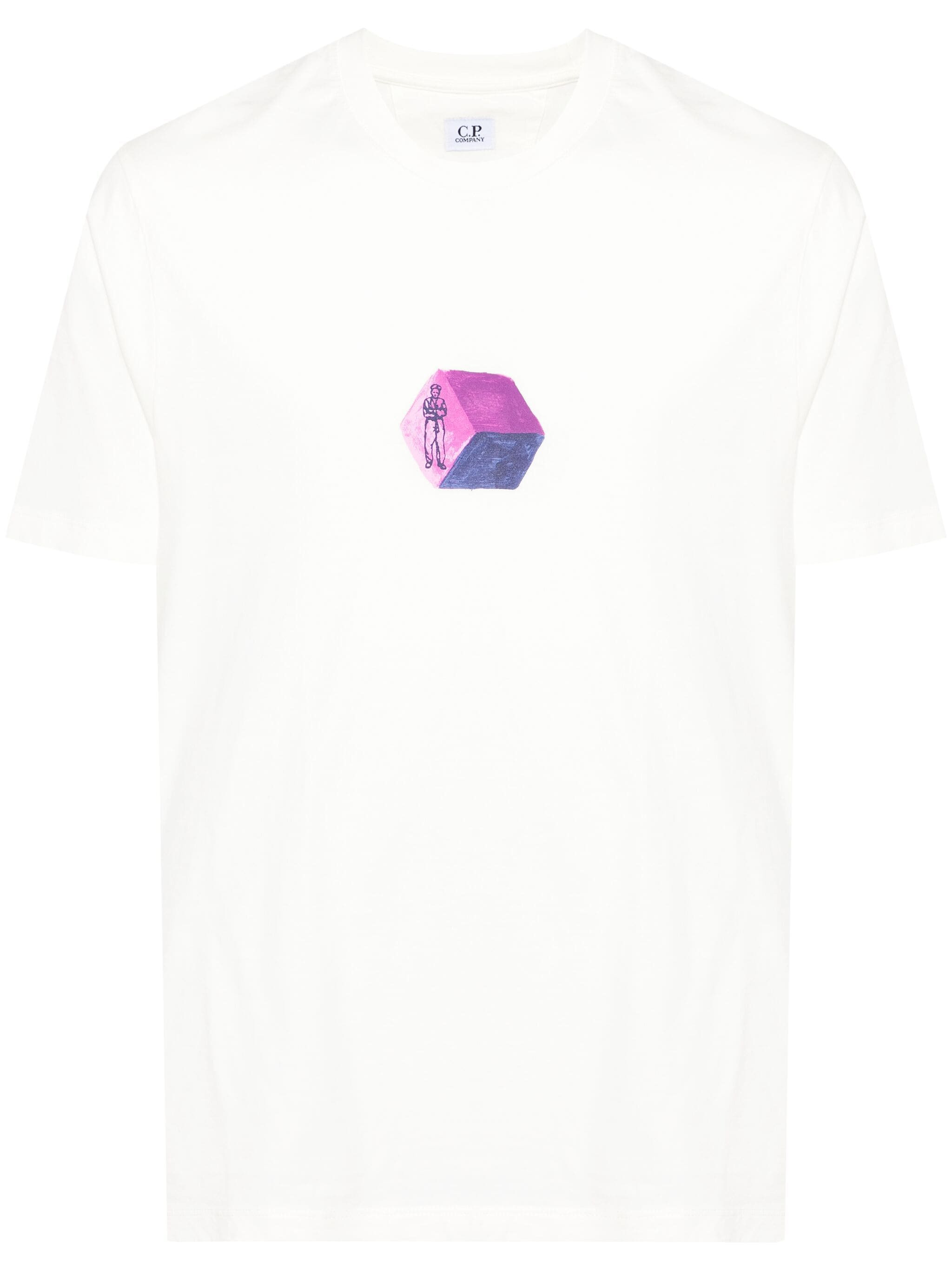 T-Shirt CP COMPANY Blanc gauze