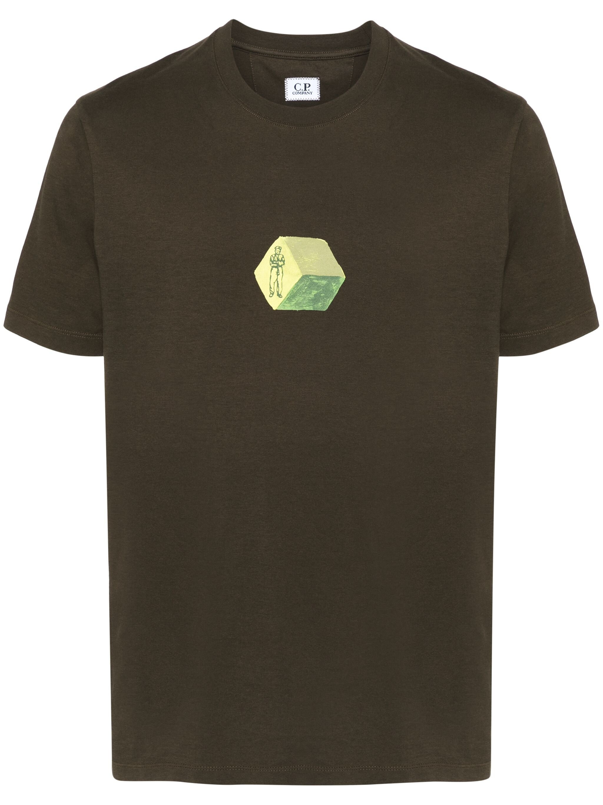 T-Shirt CP COMPANY Green ivy