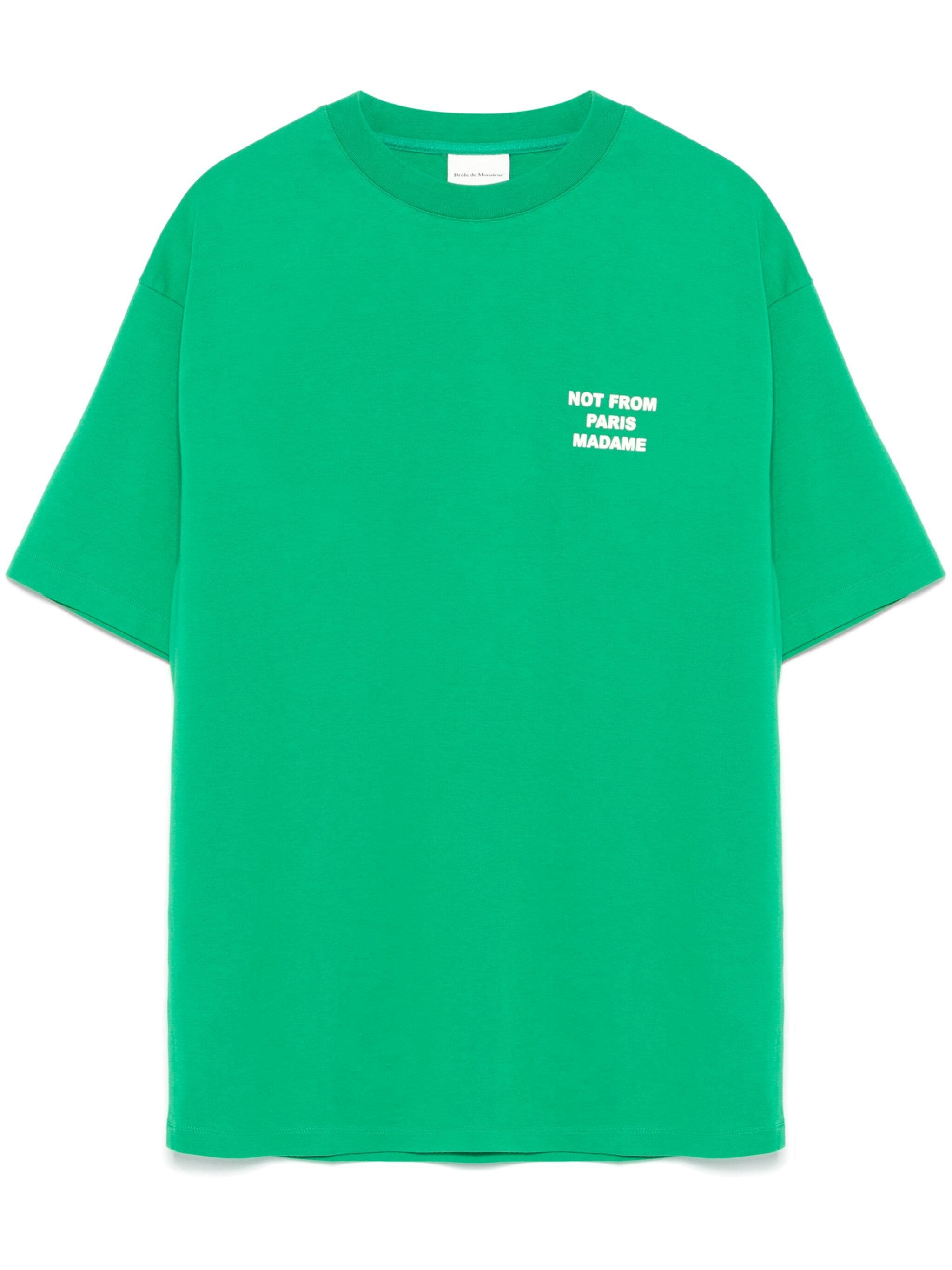 T-Shirt DROLE DE MONSIEUR Green