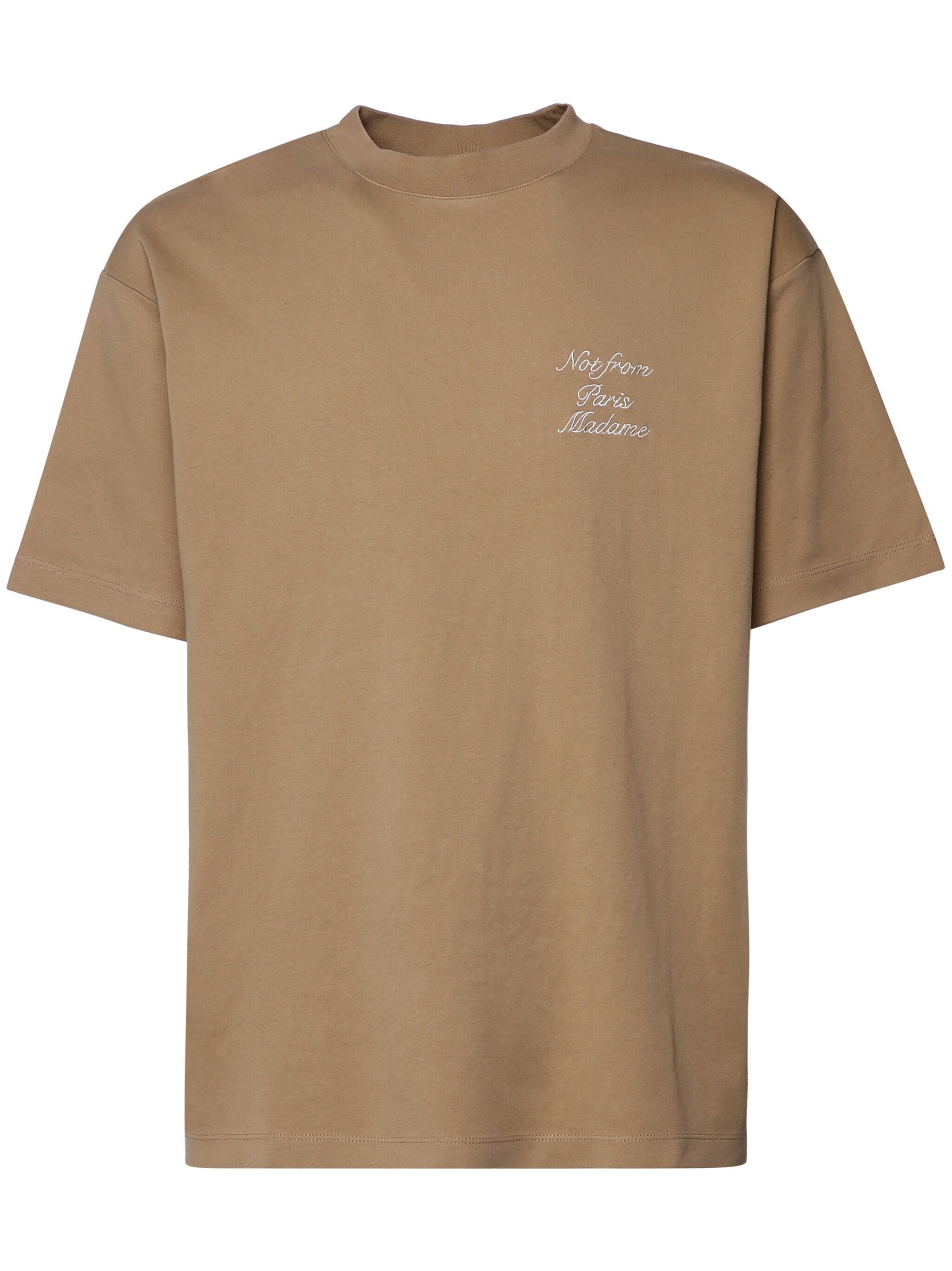 T-Shirt DROLE DE MONSIEUR Marron ice