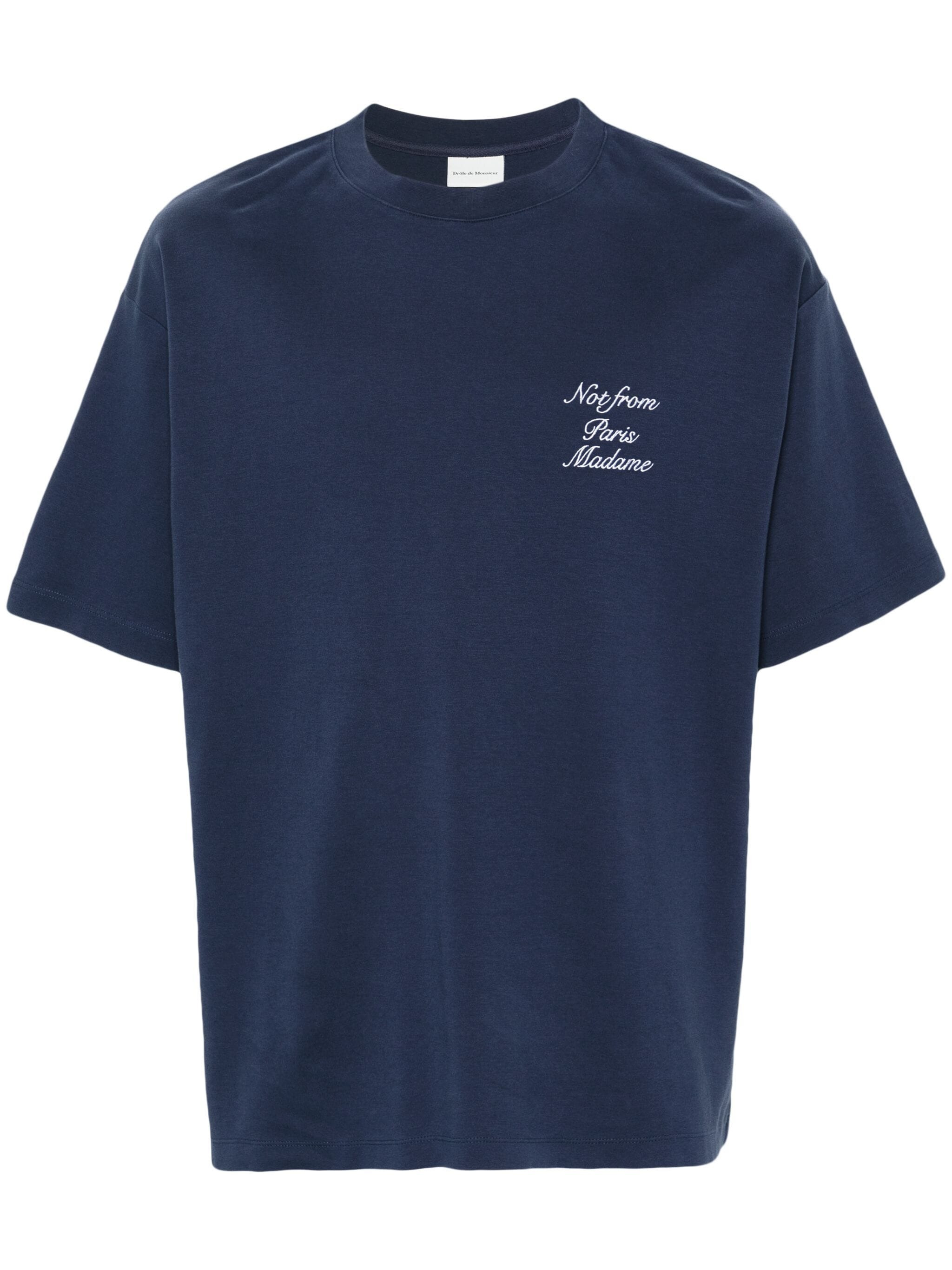 T-Shirt DROLE DE MONSIEUR Bleu marine