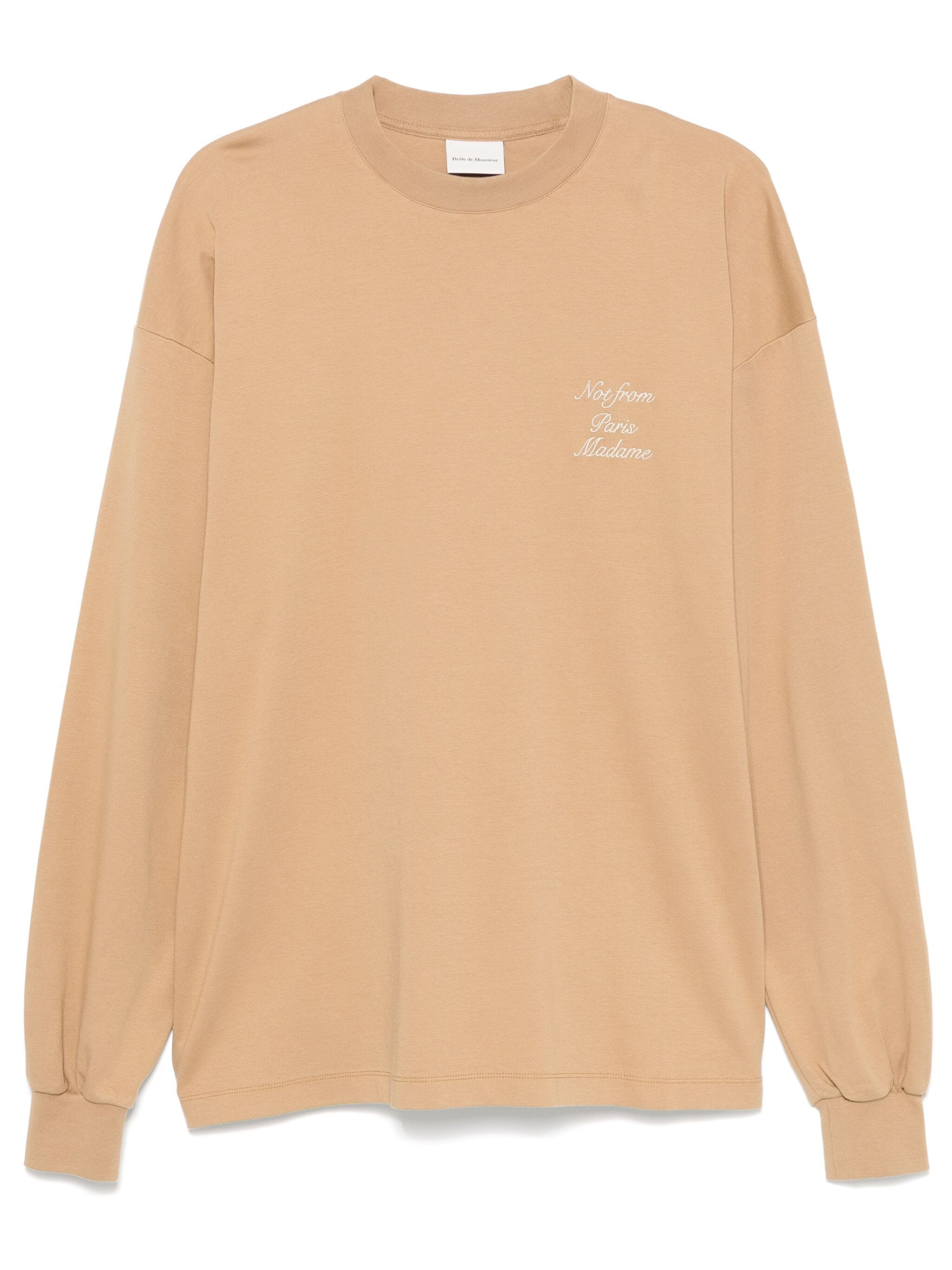 T-Shirt DROLE DE MONSIEUR Marron ice