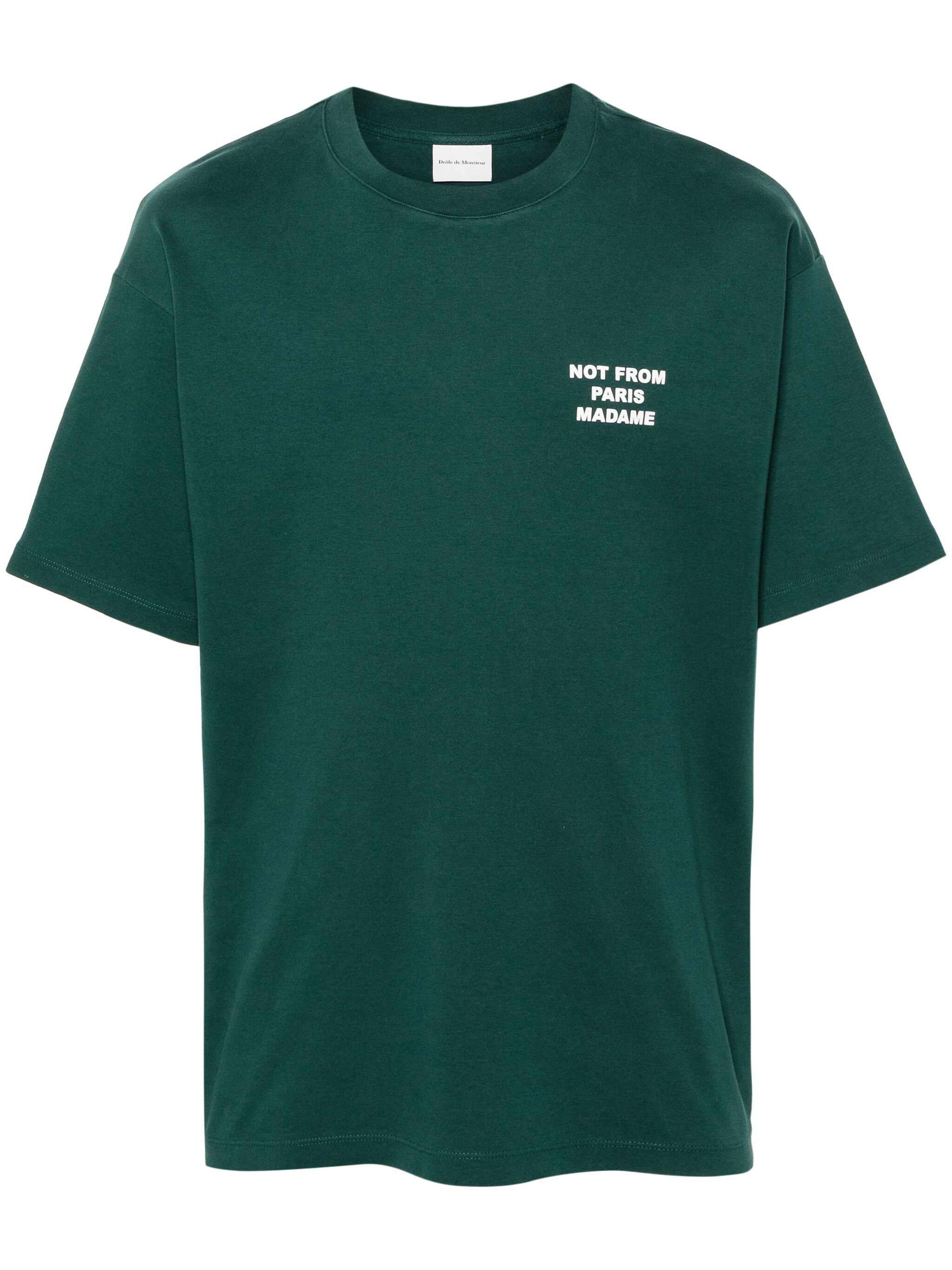 T-Shirt DROLE DE MONSIEUR Green Foncé