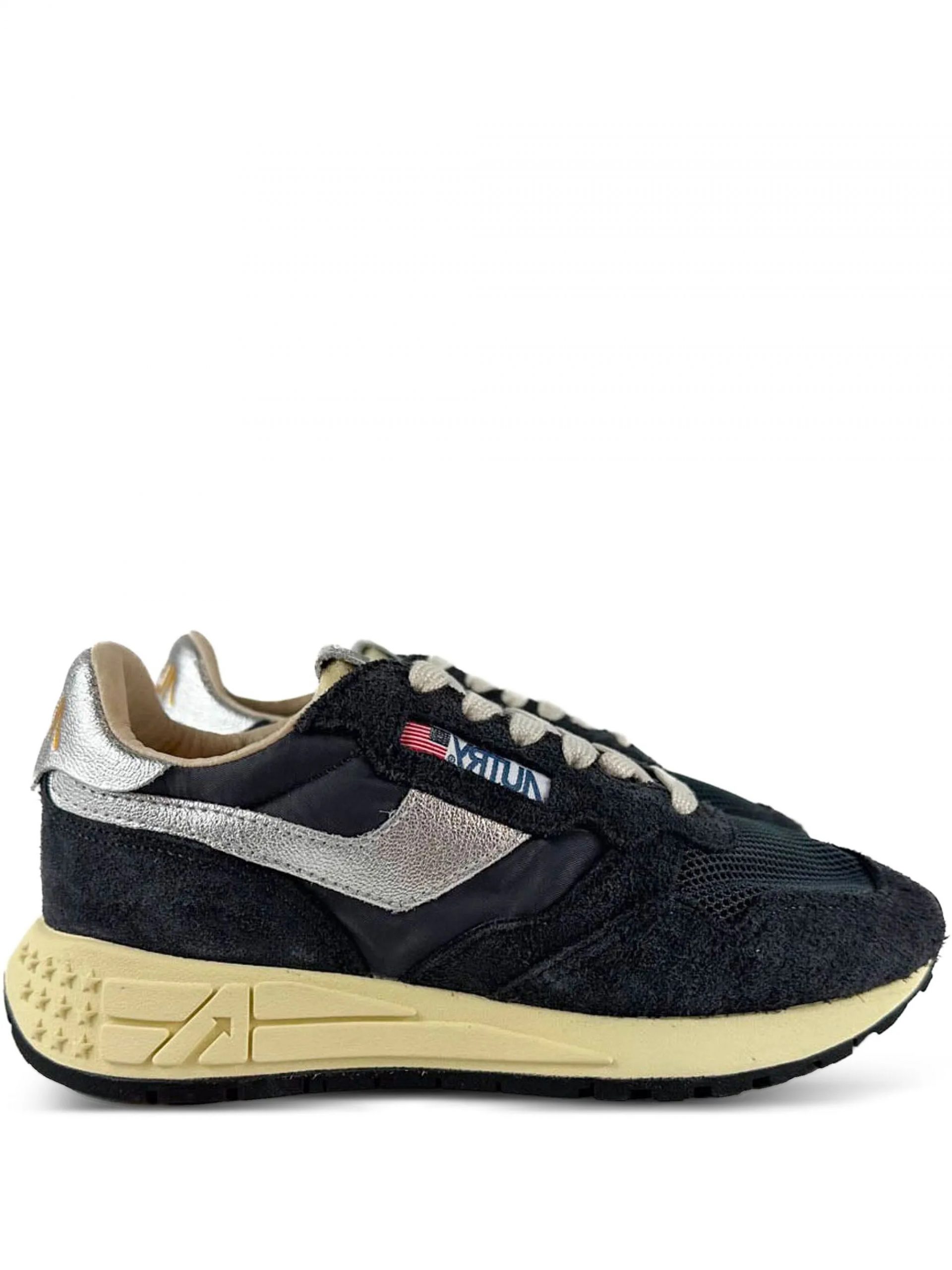 Sneakers AUTRY Noir/Argent