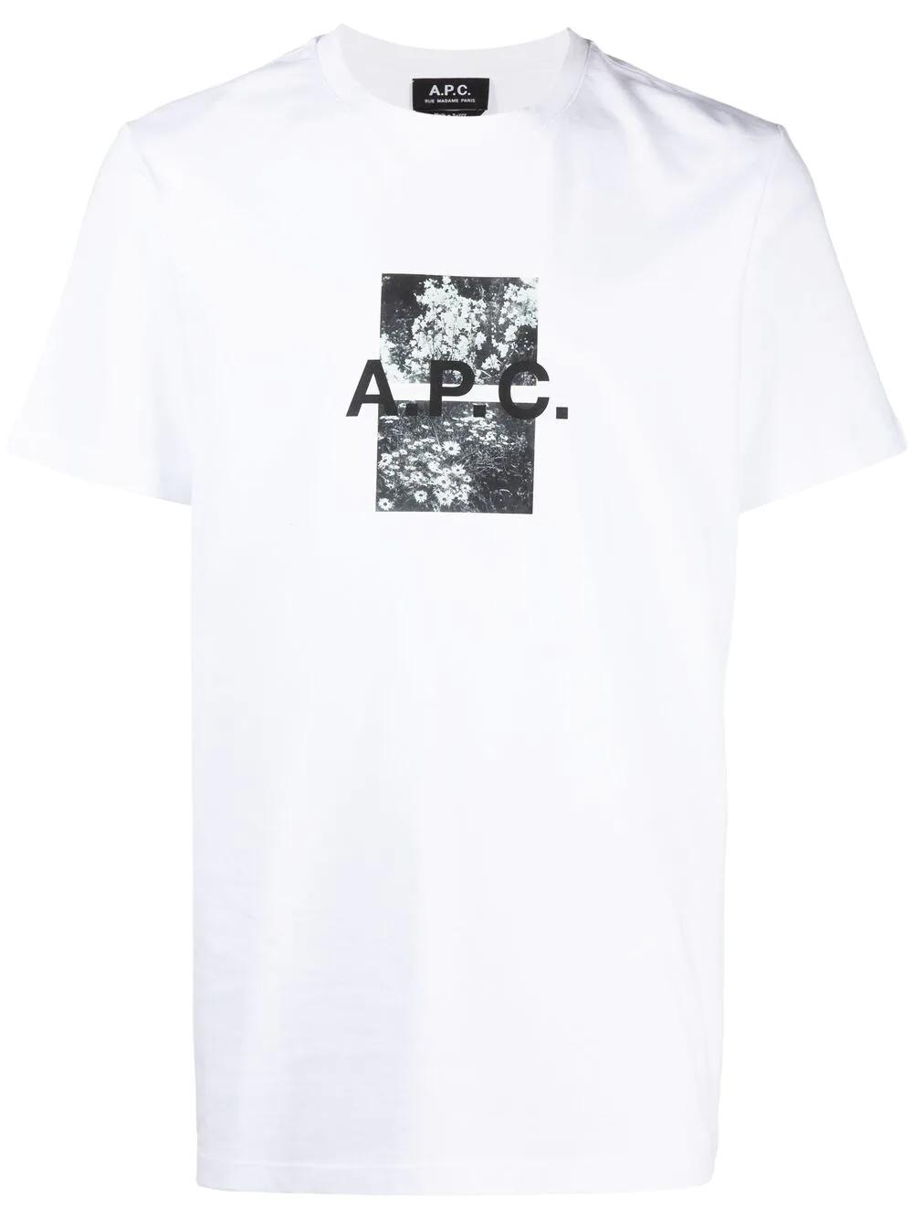 T-Shirt APC Blanc