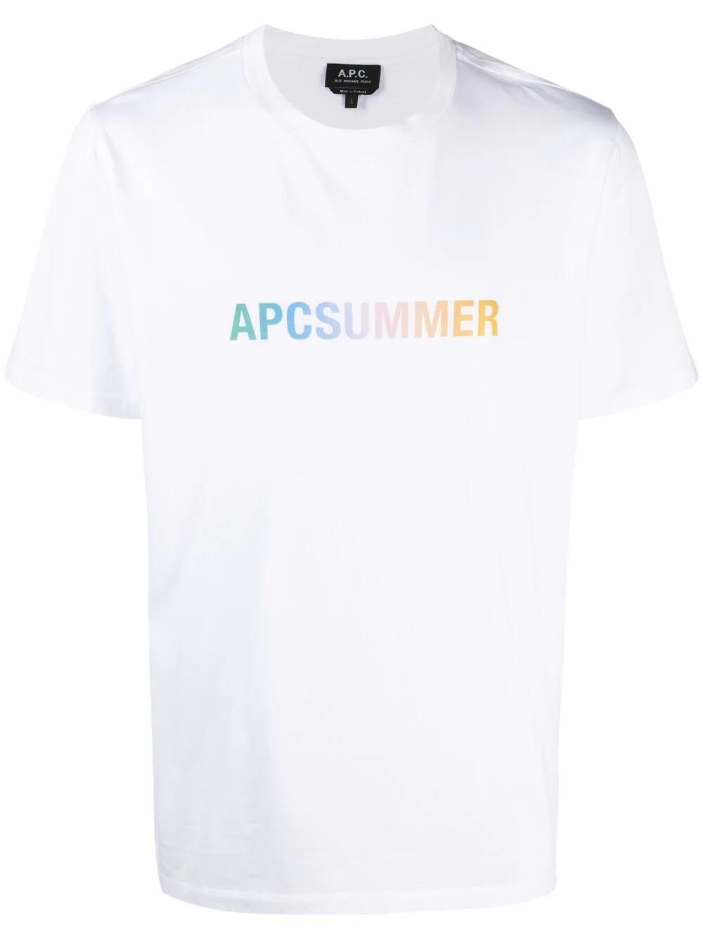 T-Shirt APC Blanc