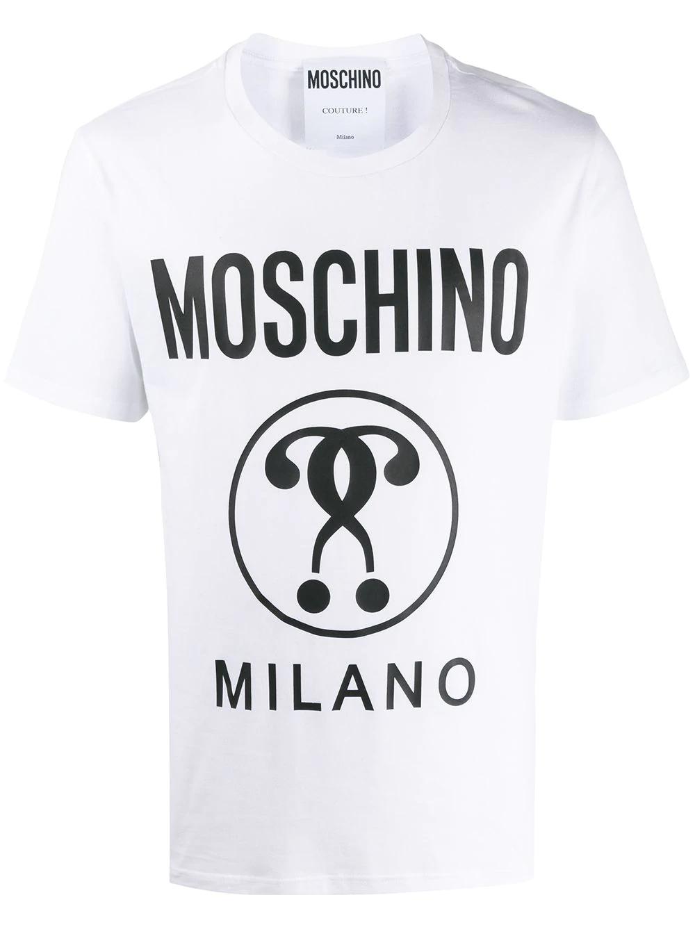 T-Shirt ZZZMOSCHINO Blanc
