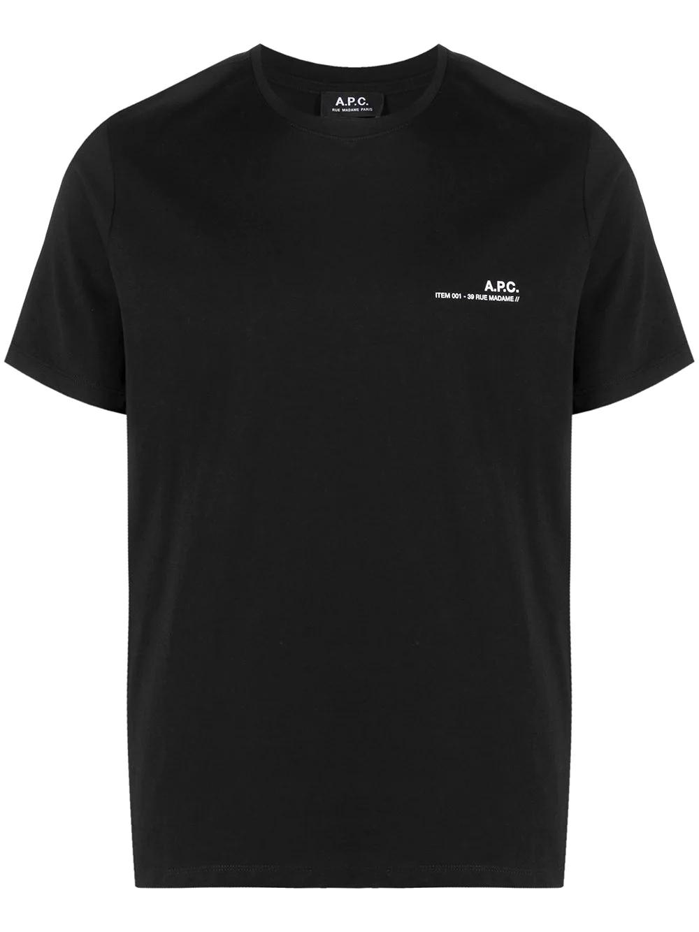 T-Shirt APC Noir