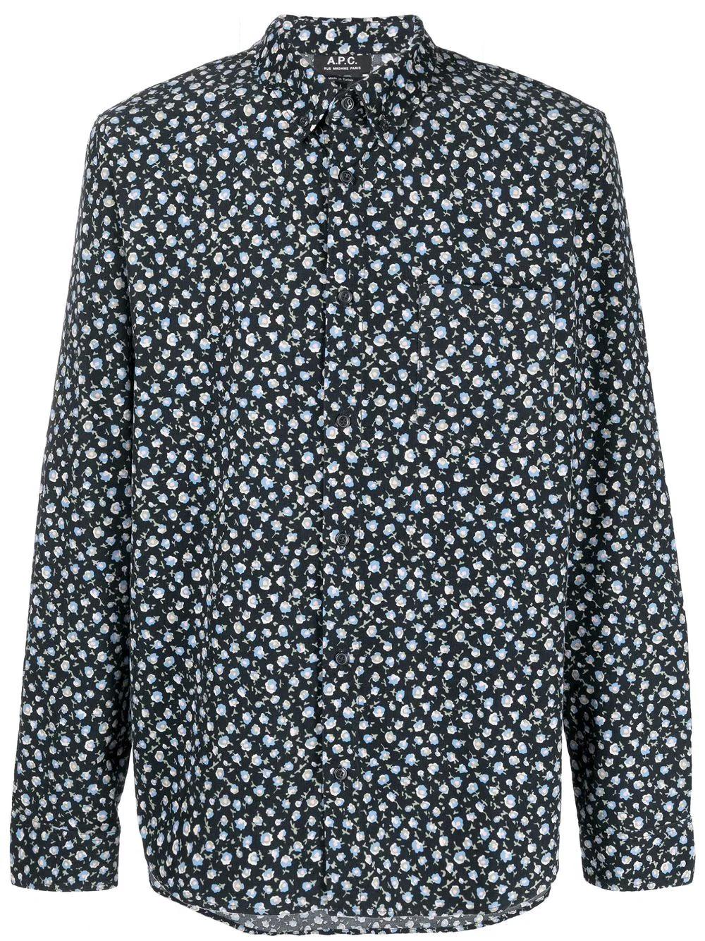 Chemise APC Noir