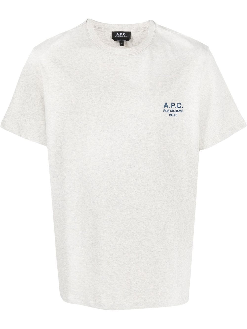 T-Shirt APC Chine ecru