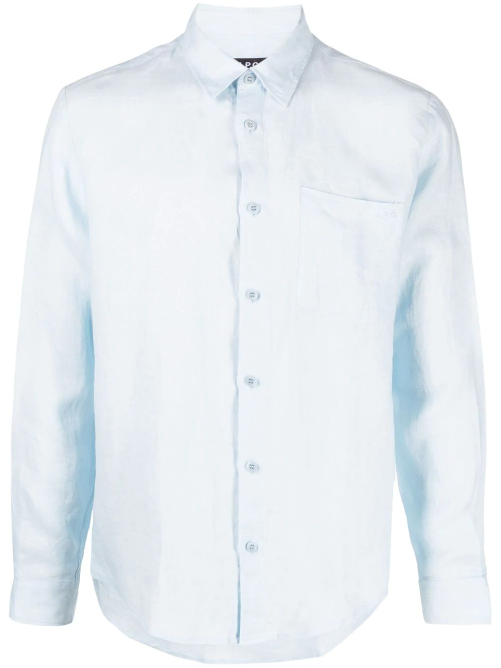Chemises APC Bleu