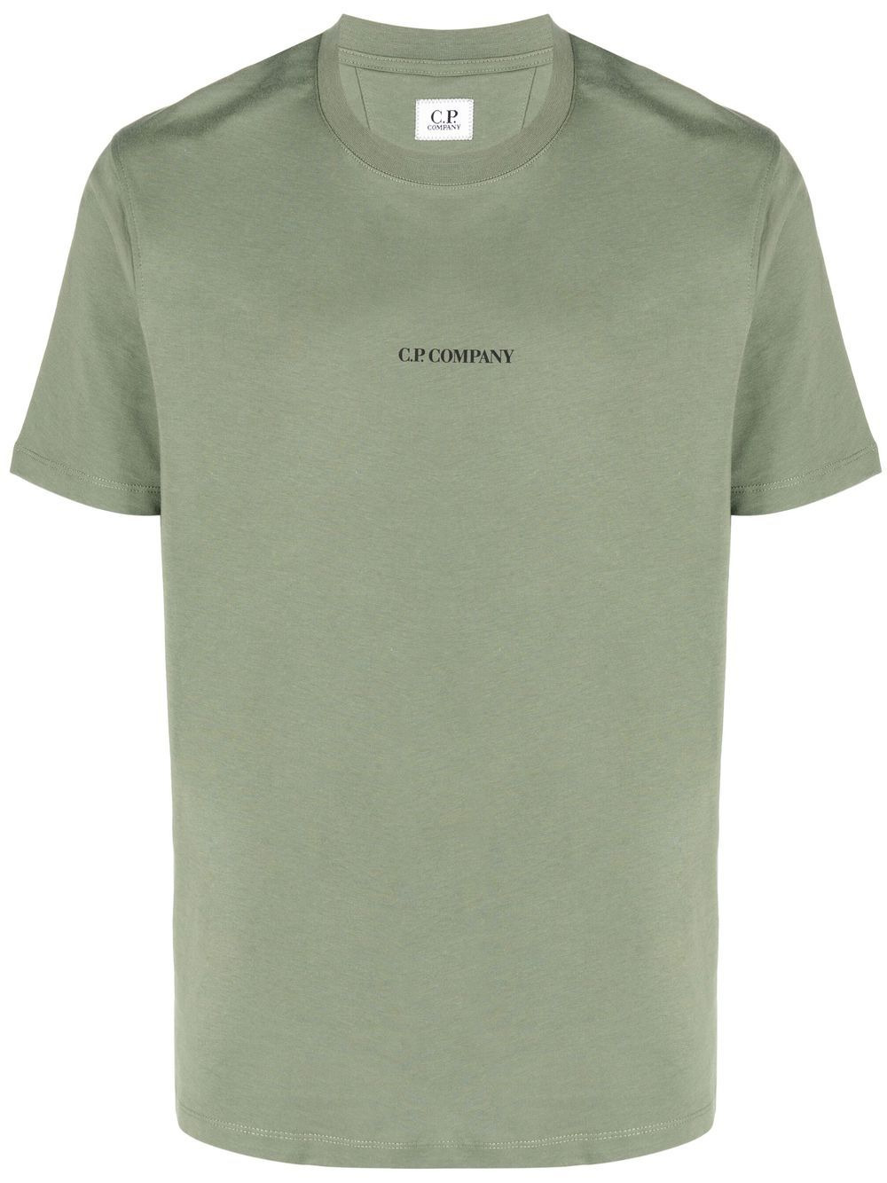 T-Shirt CP COMPANY Green bronze