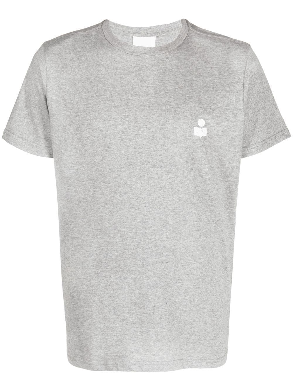 T-Shirt ISABEL MARANT Ecru/Gris