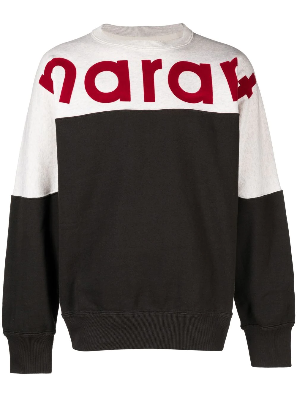 Sweat ISABEL MARANT Noir Pale/Rouge