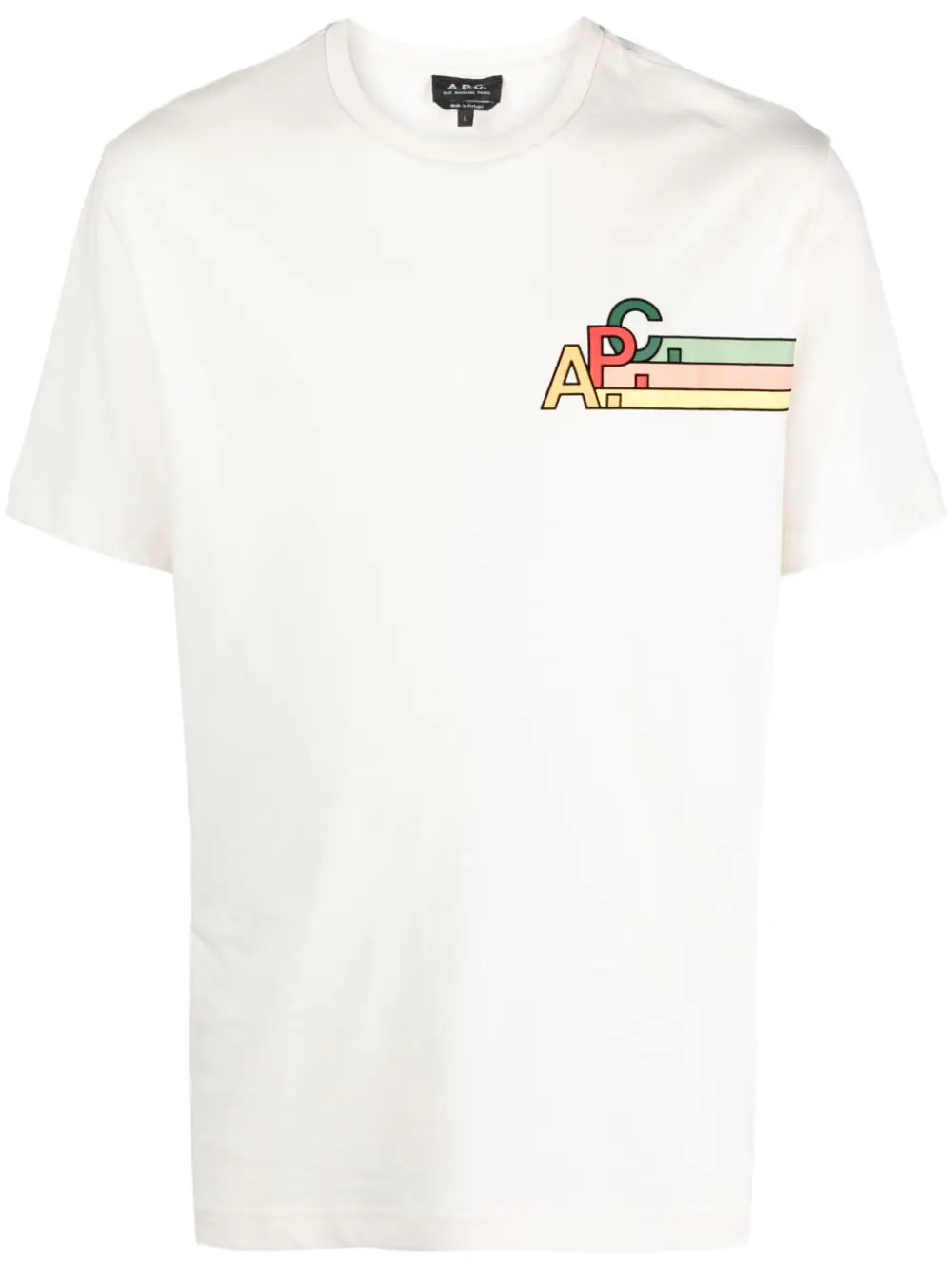 T-Shirt APC Aag-chalk