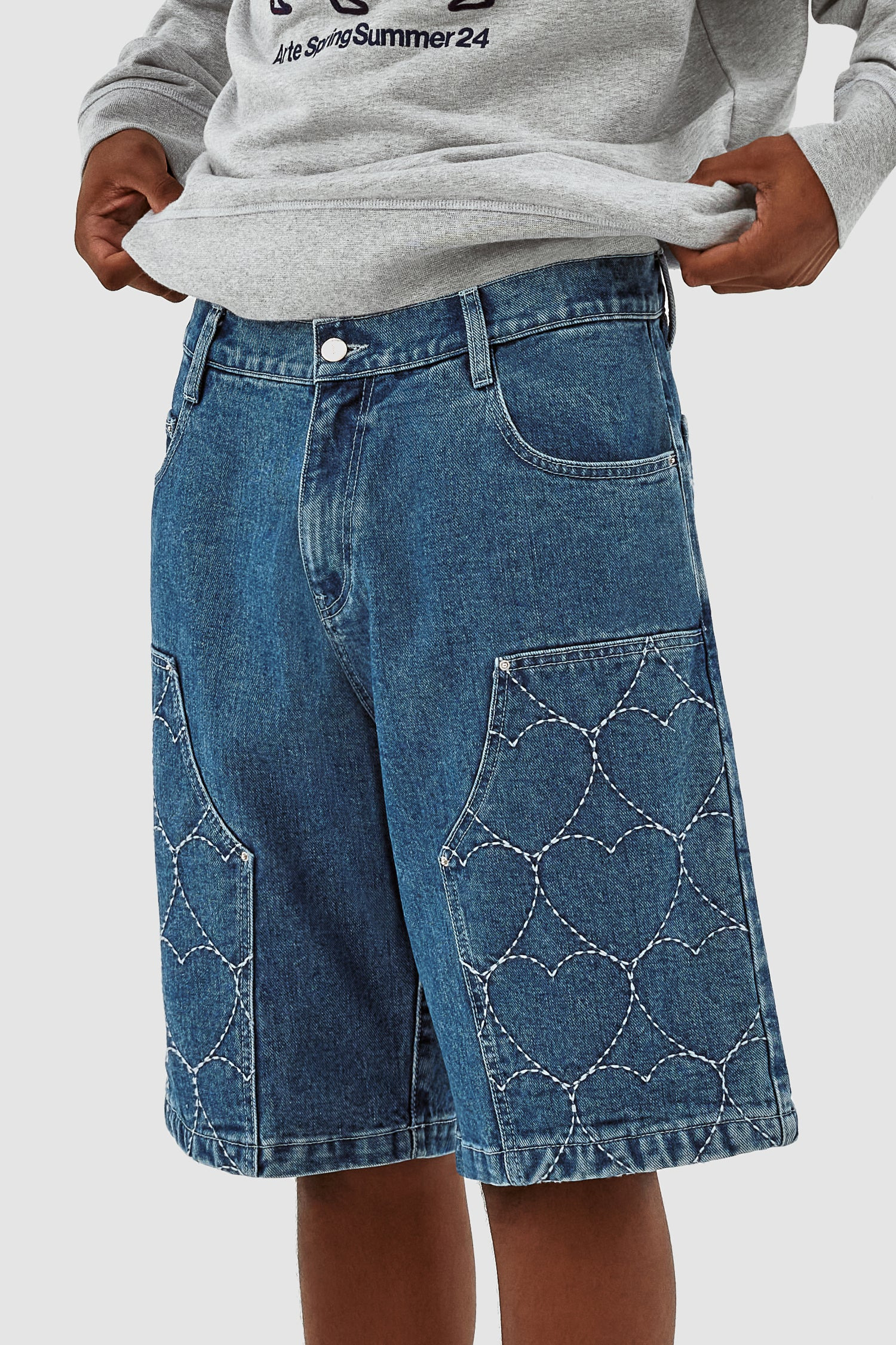 Short ARTE Bleach denim