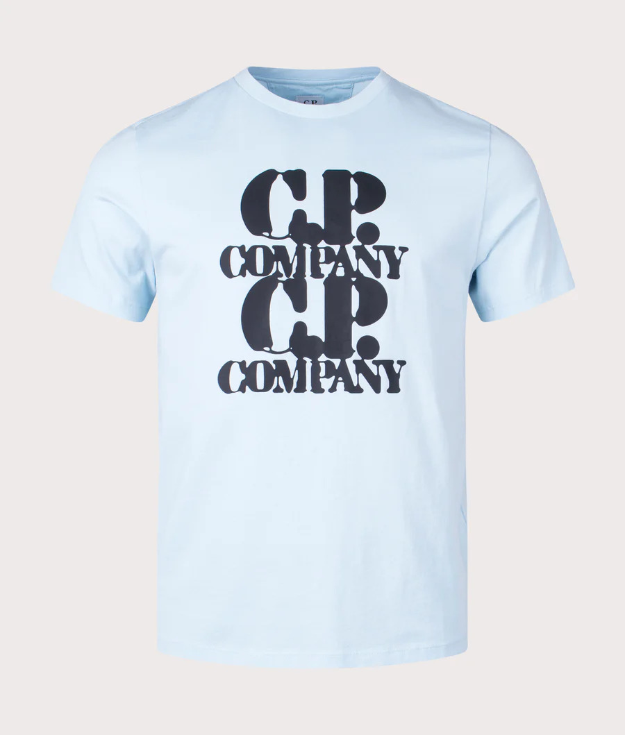 T-Shirt CP COMPANY Bleu starlight
