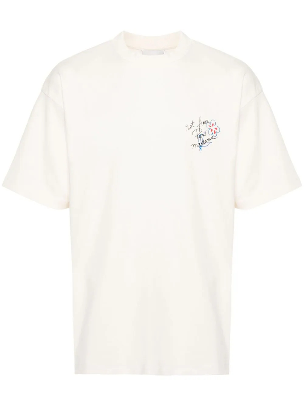 T-Shirt DROLE DE MONSIEUR Crème