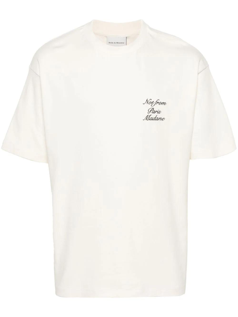 T-Shirt DROLE DE MONSIEUR Crème