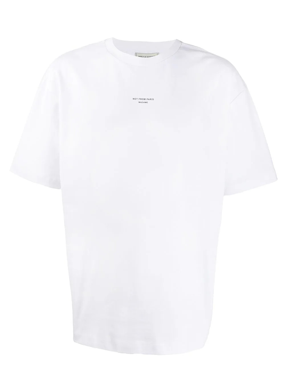 T-Shirt DROLE DE MONSIEUR Blanc