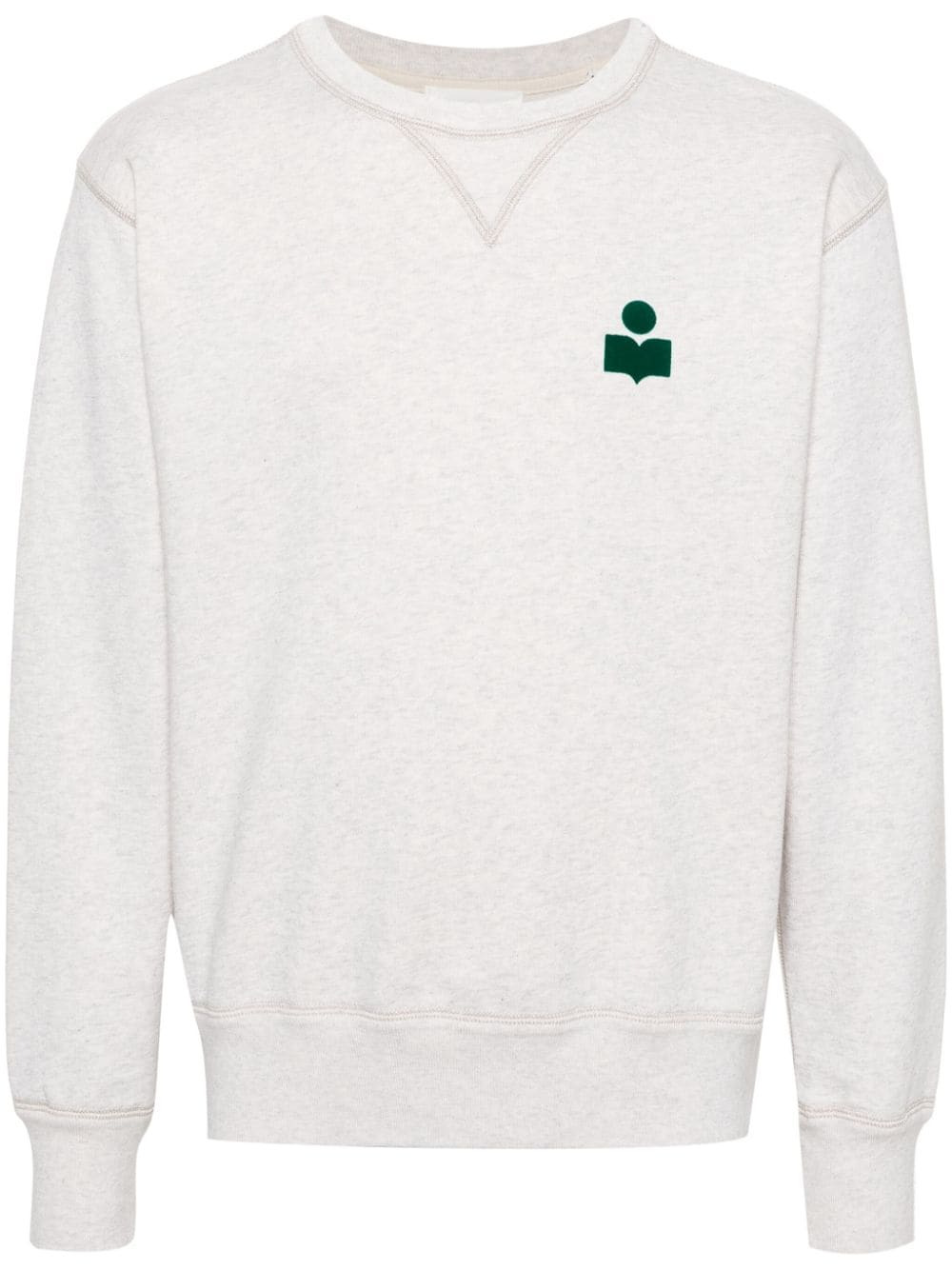 Sweat ISABEL MARANT Ecru/Emerald