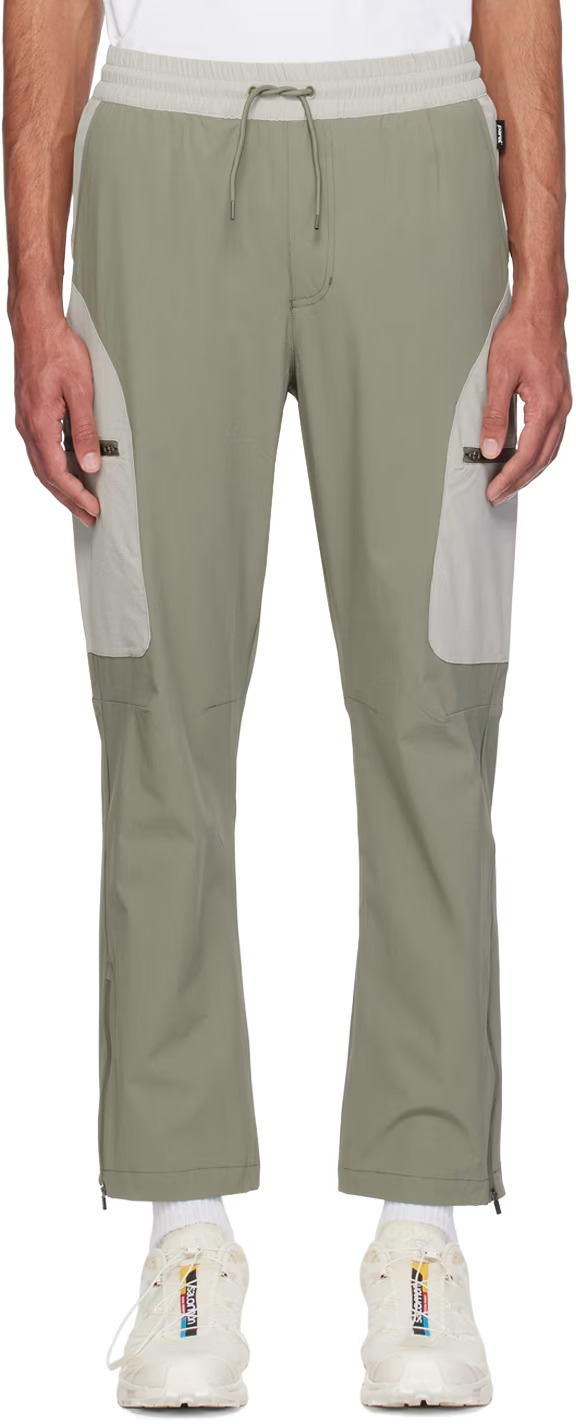 Pantalon PAREL STUDIOS Green/Gris