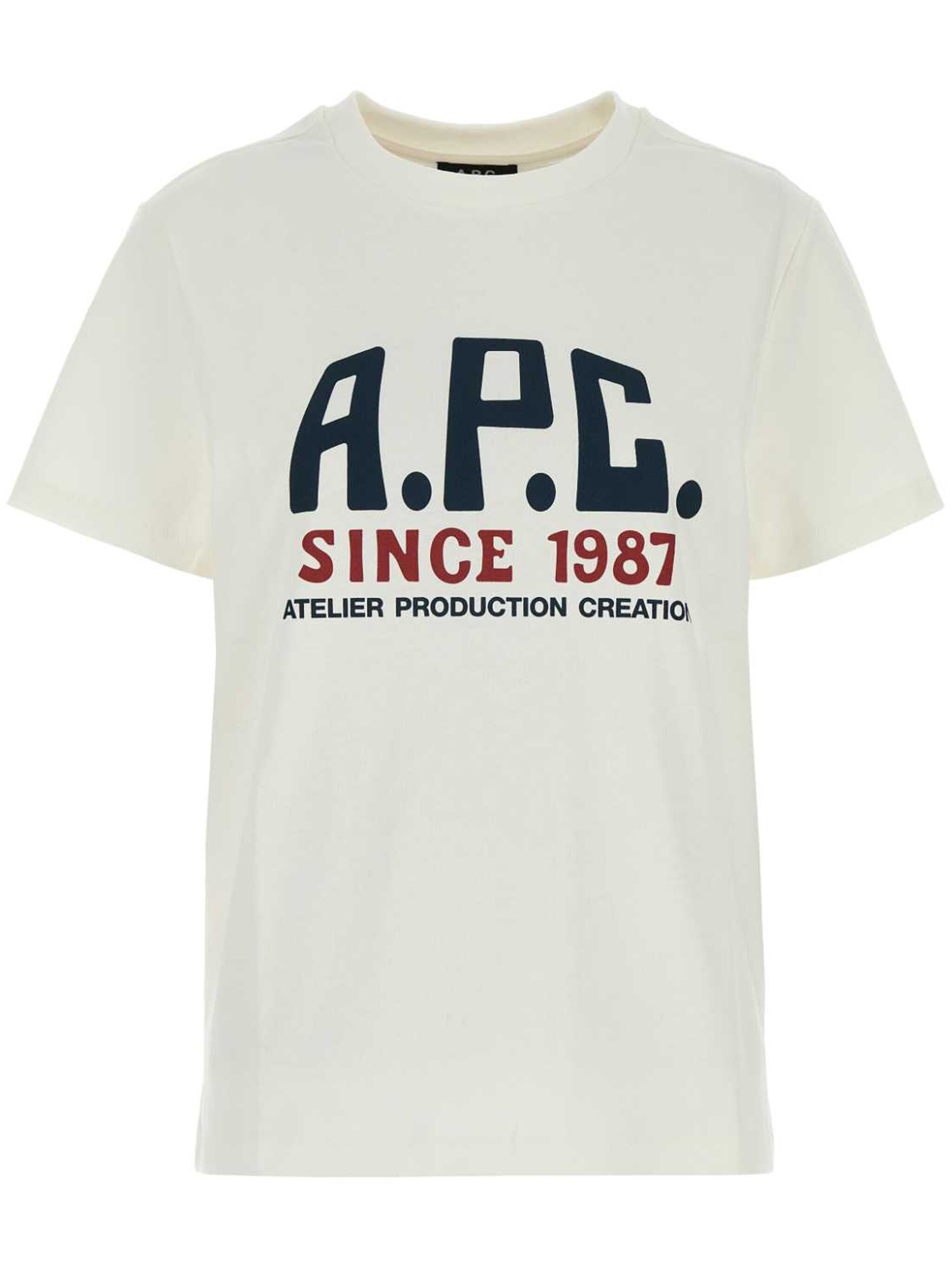 T-Shirt APC Blanc