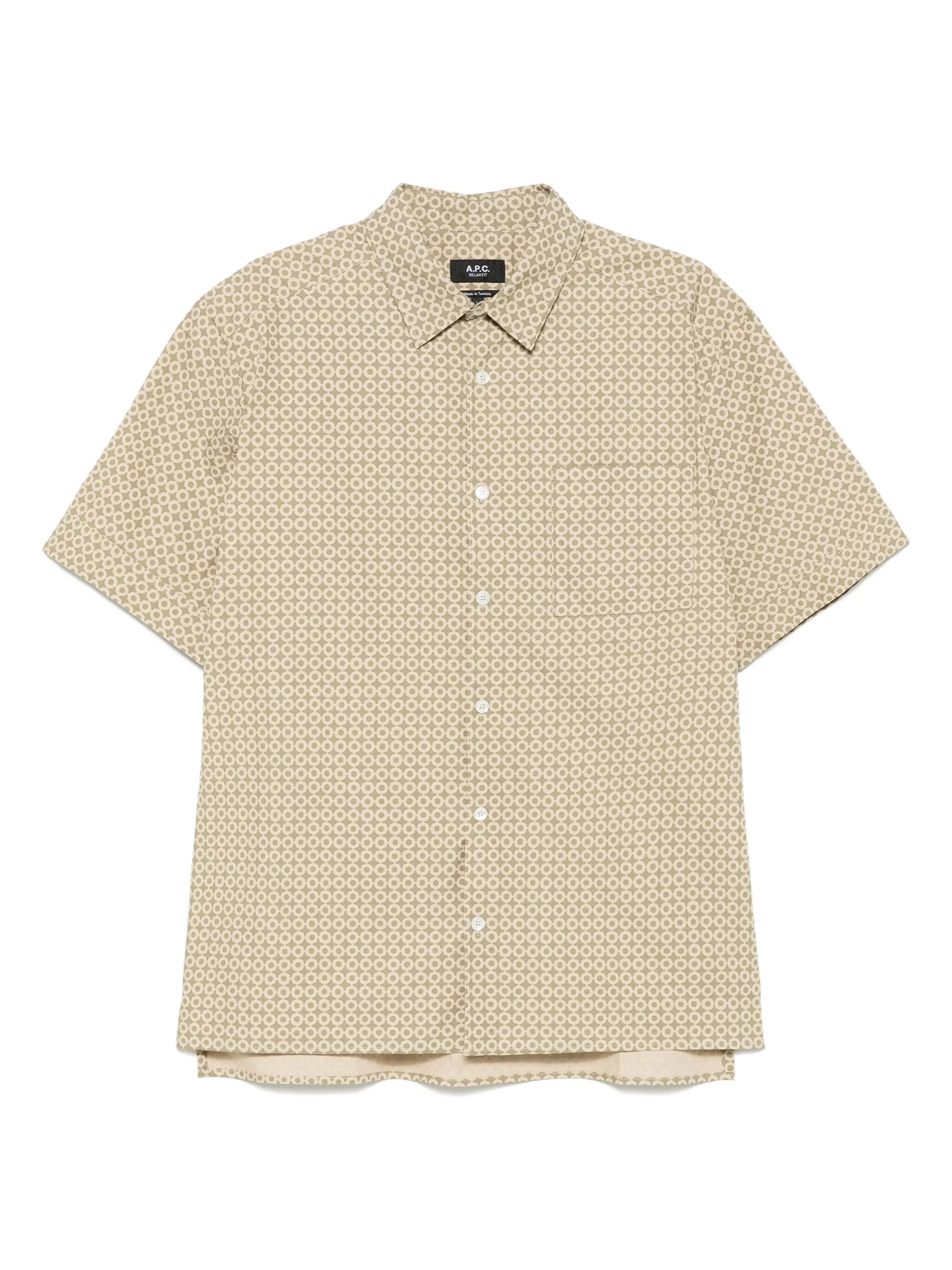 Chemises APC Taupe
