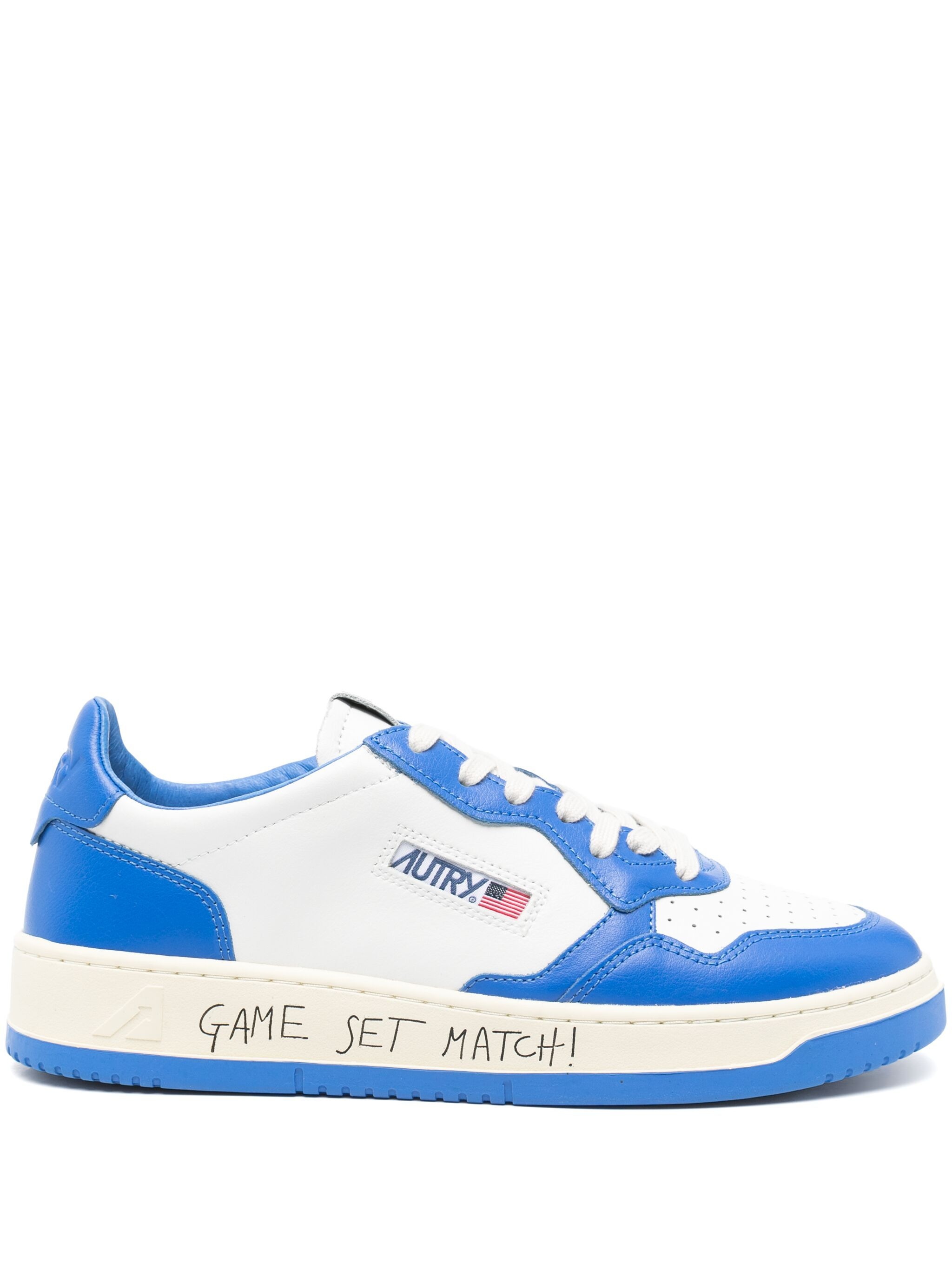 Sneakers AUTRY Blanc/Palblue