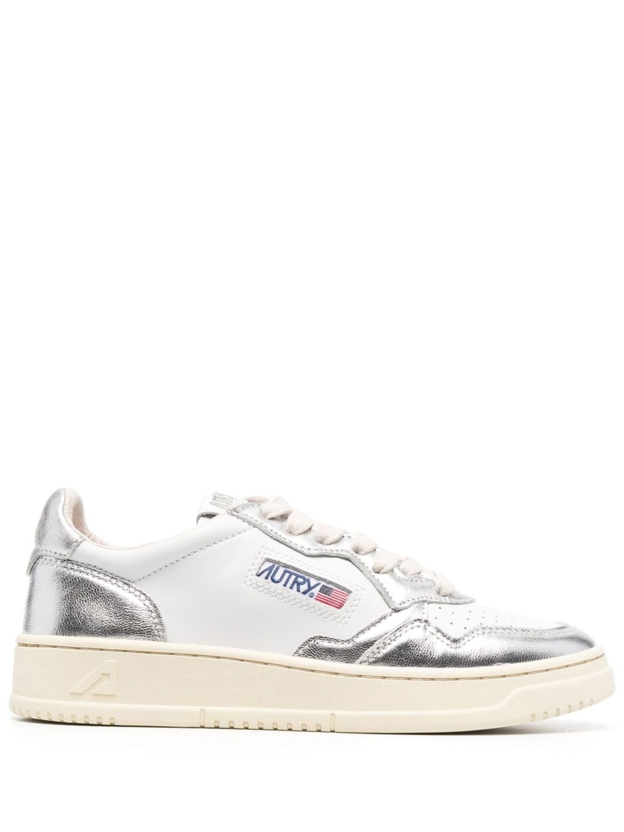 Sneakers AUTRY Blanc/Argent