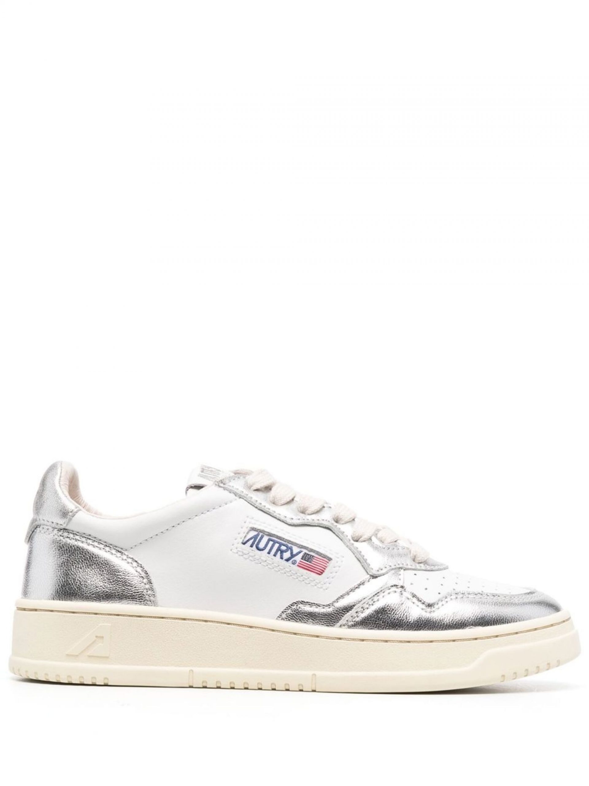 Sneakers AUTRY Blanc/Argent