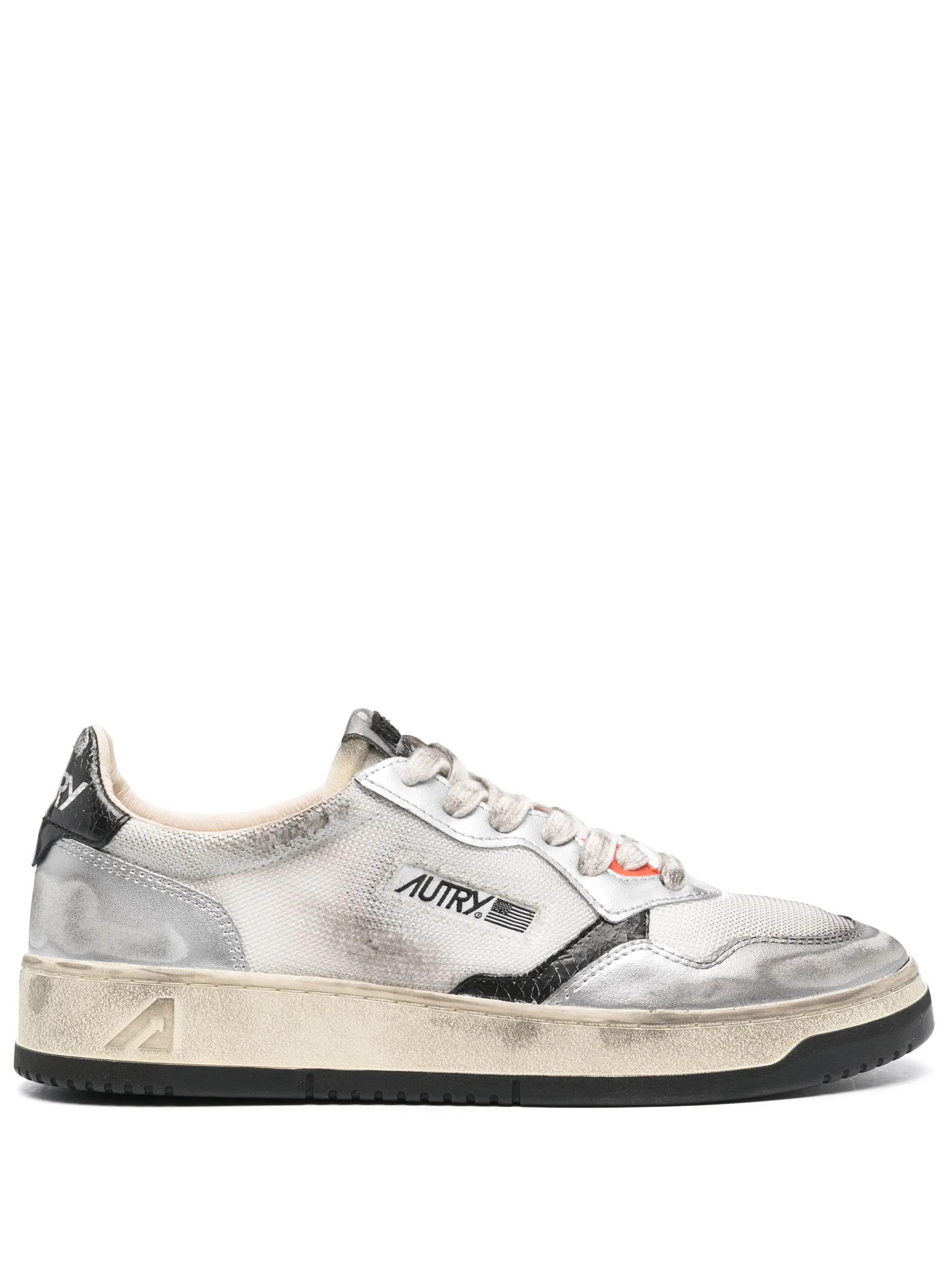 Sneakers AUTRY Argent/Blanc