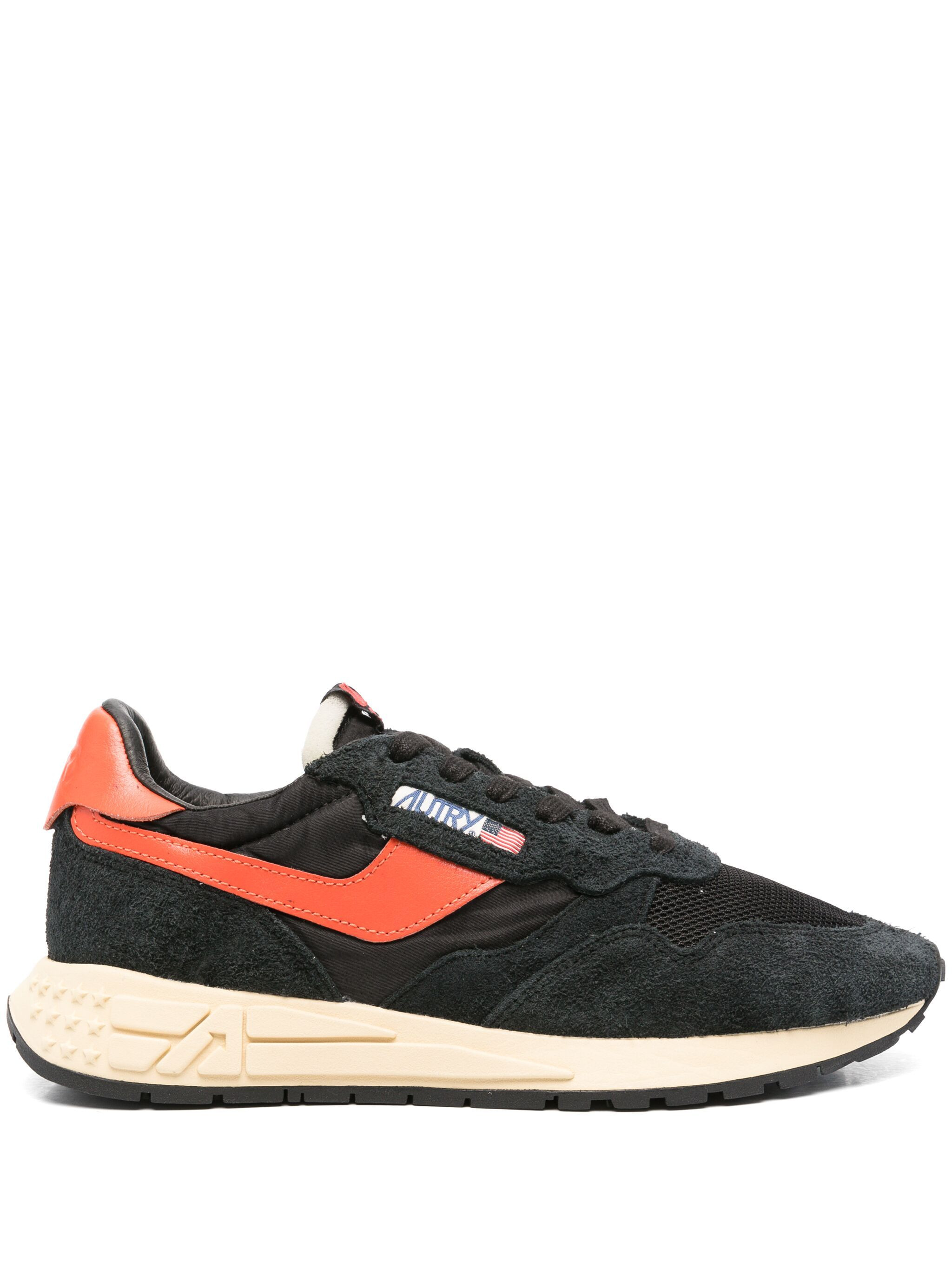 Sneakers AUTRY Noir/Orange