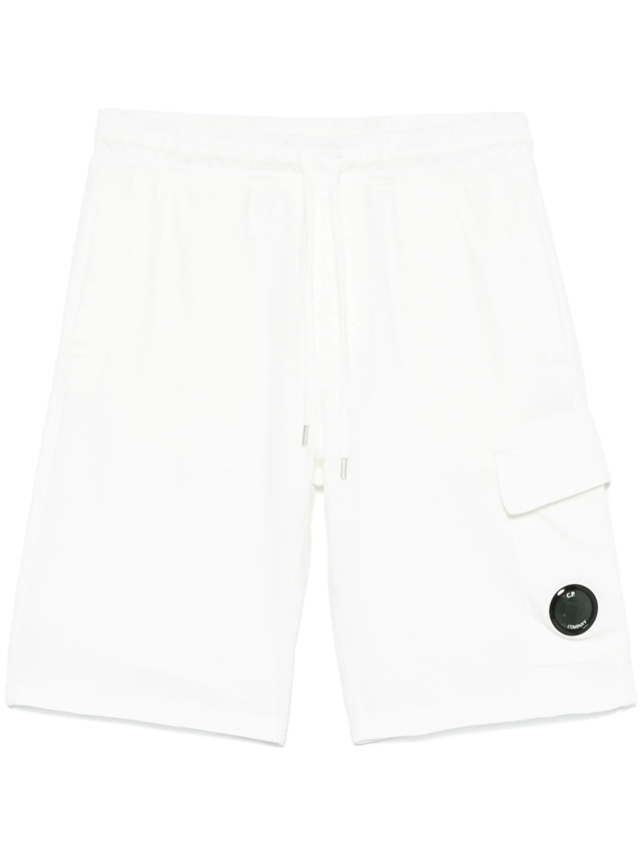 Short CP COMPANY Blanc gauze