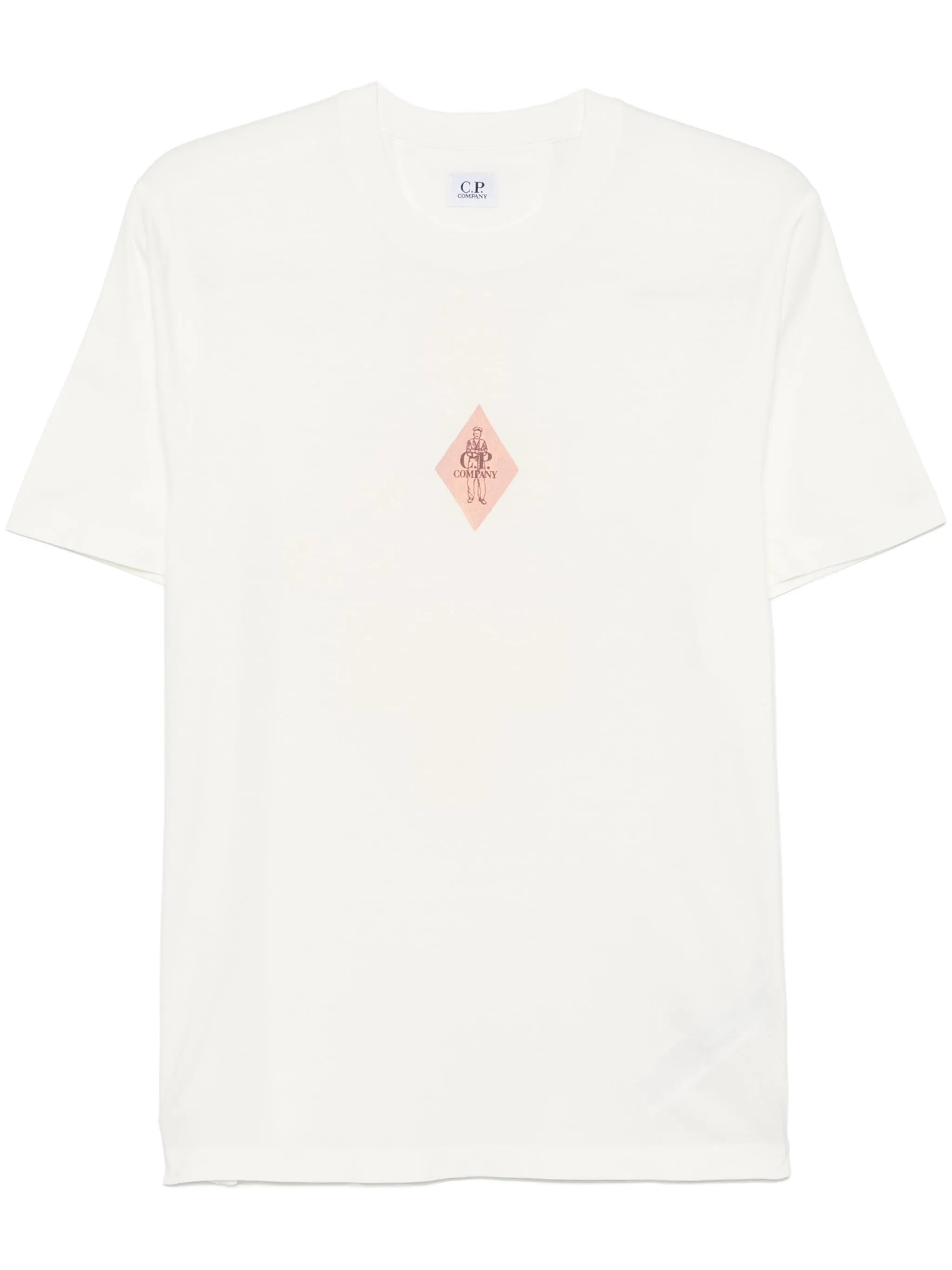 T-Shirt CP COMPANY Blanc gauze