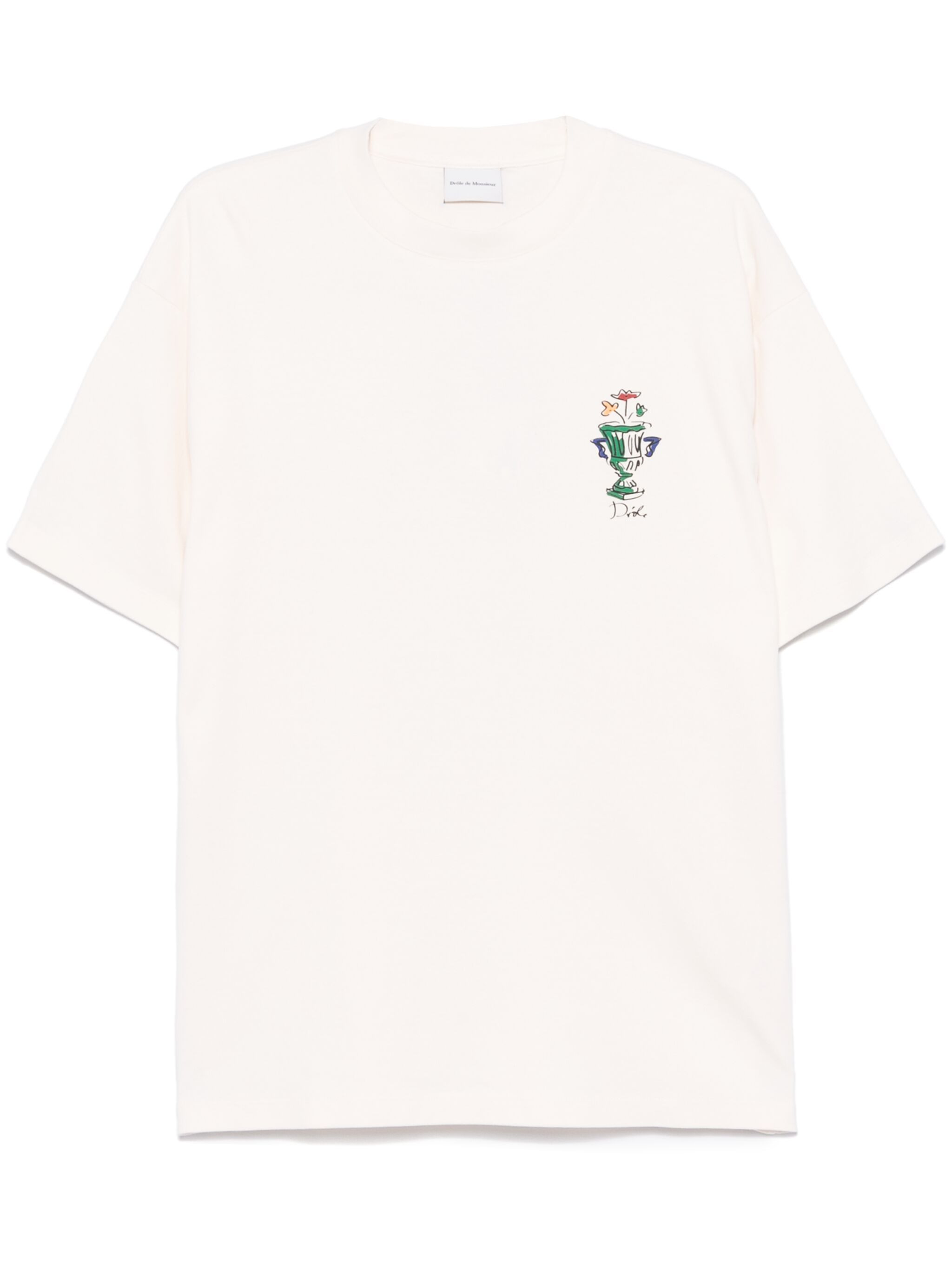 T-Shirt DROLE DE MONSIEUR Crème