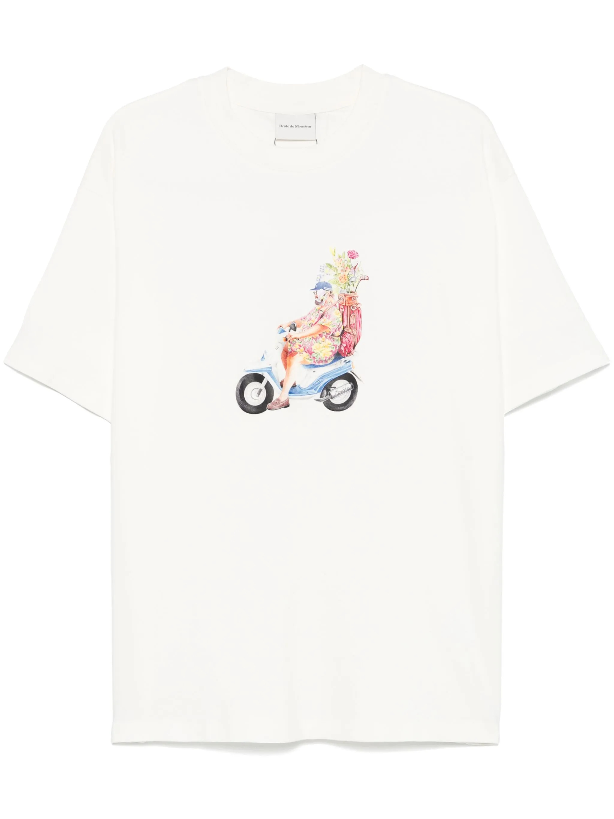 T-Shirt DROLE DE MONSIEUR Blanc off