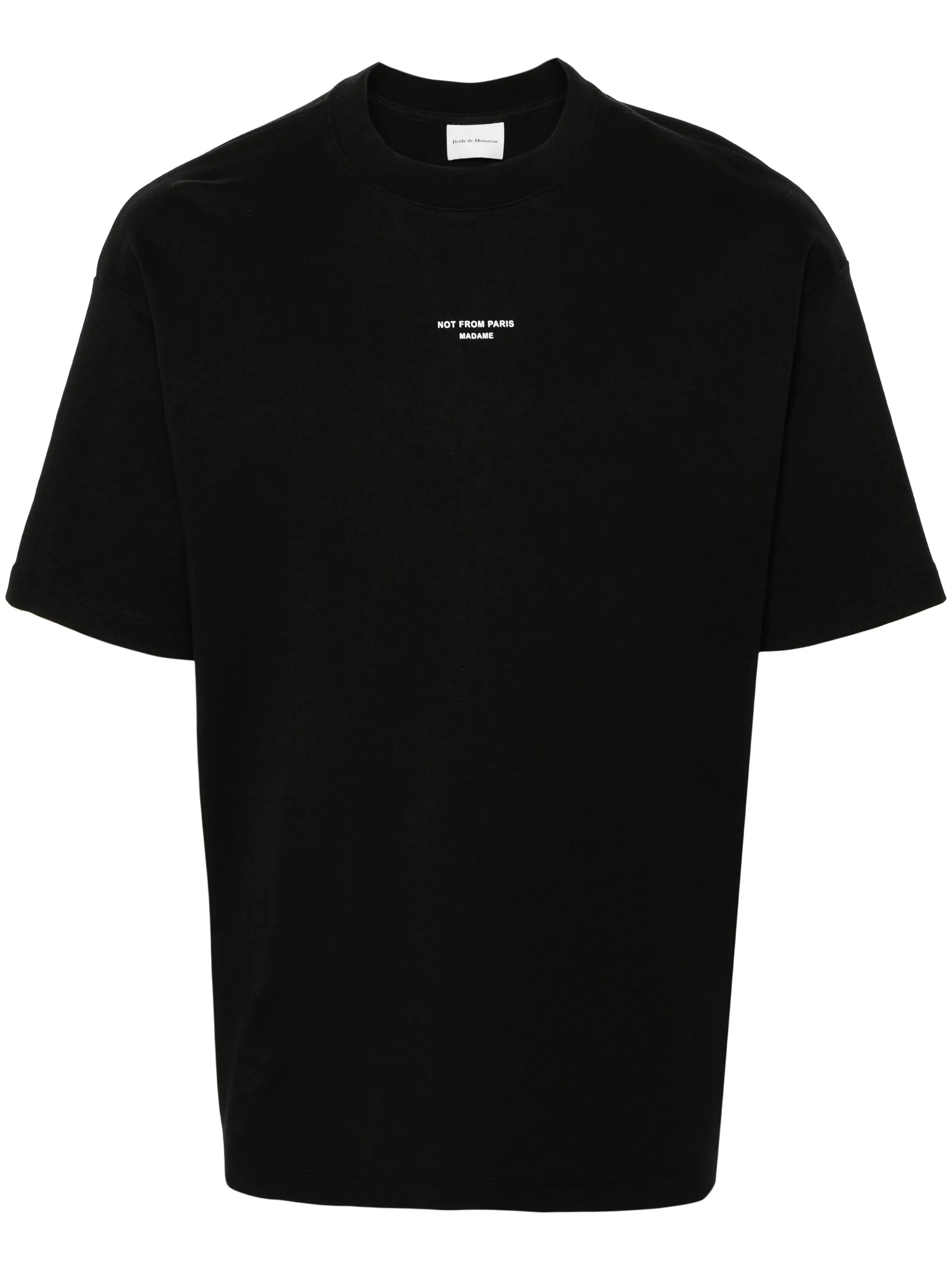 T-Shirt DROLE DE MONSIEUR Noir