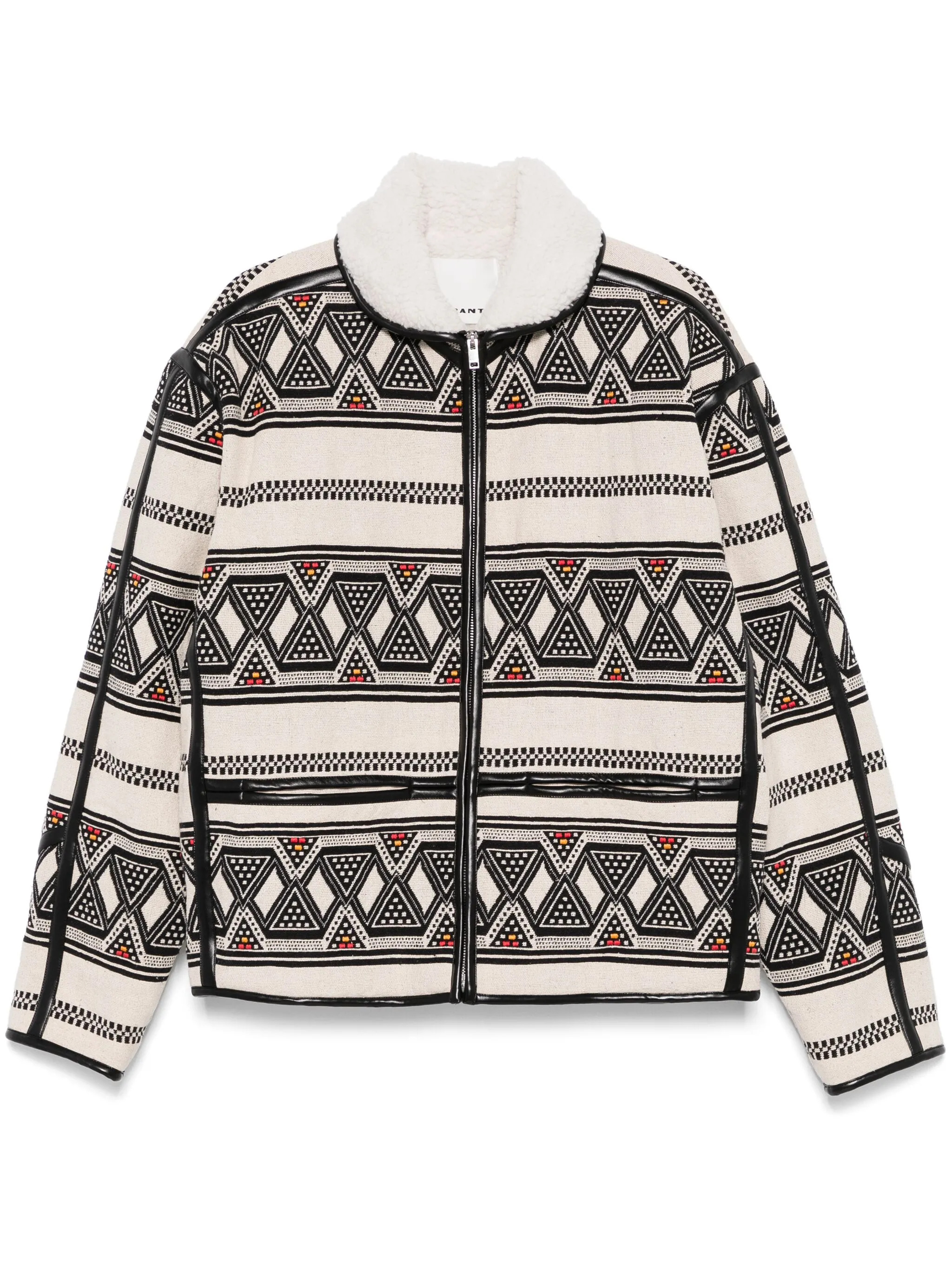 Veste ISABEL MARANT Ecru/Noir