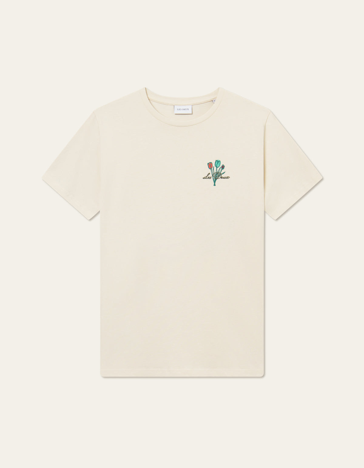 T-Shirt LES DEUX Ivoire Clair
