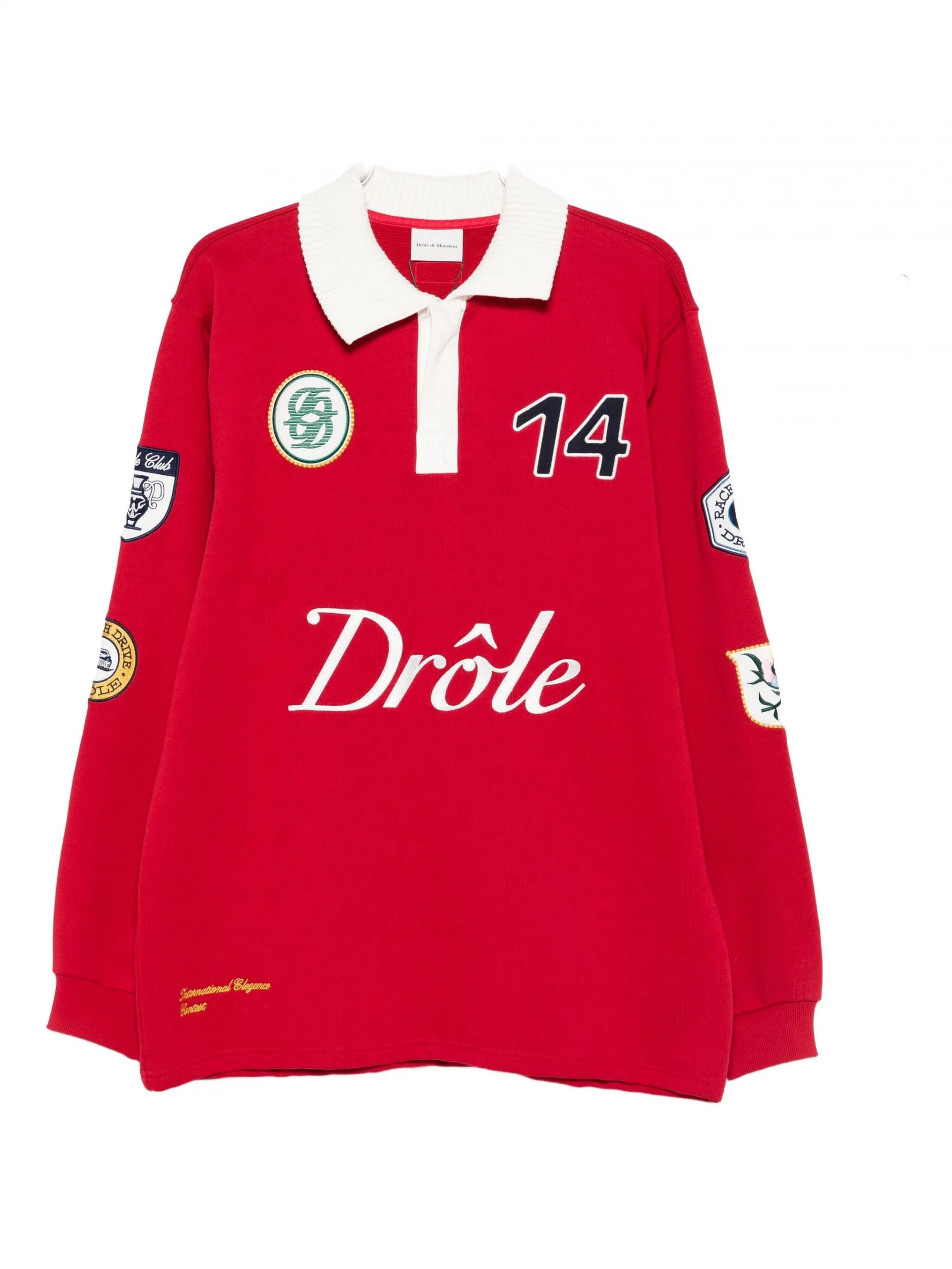 Polo DROLE DE MONSIEUR Rouge