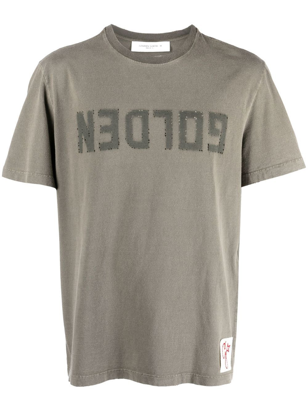 T-Shirt GOLDEN GOOSE Olive dusty