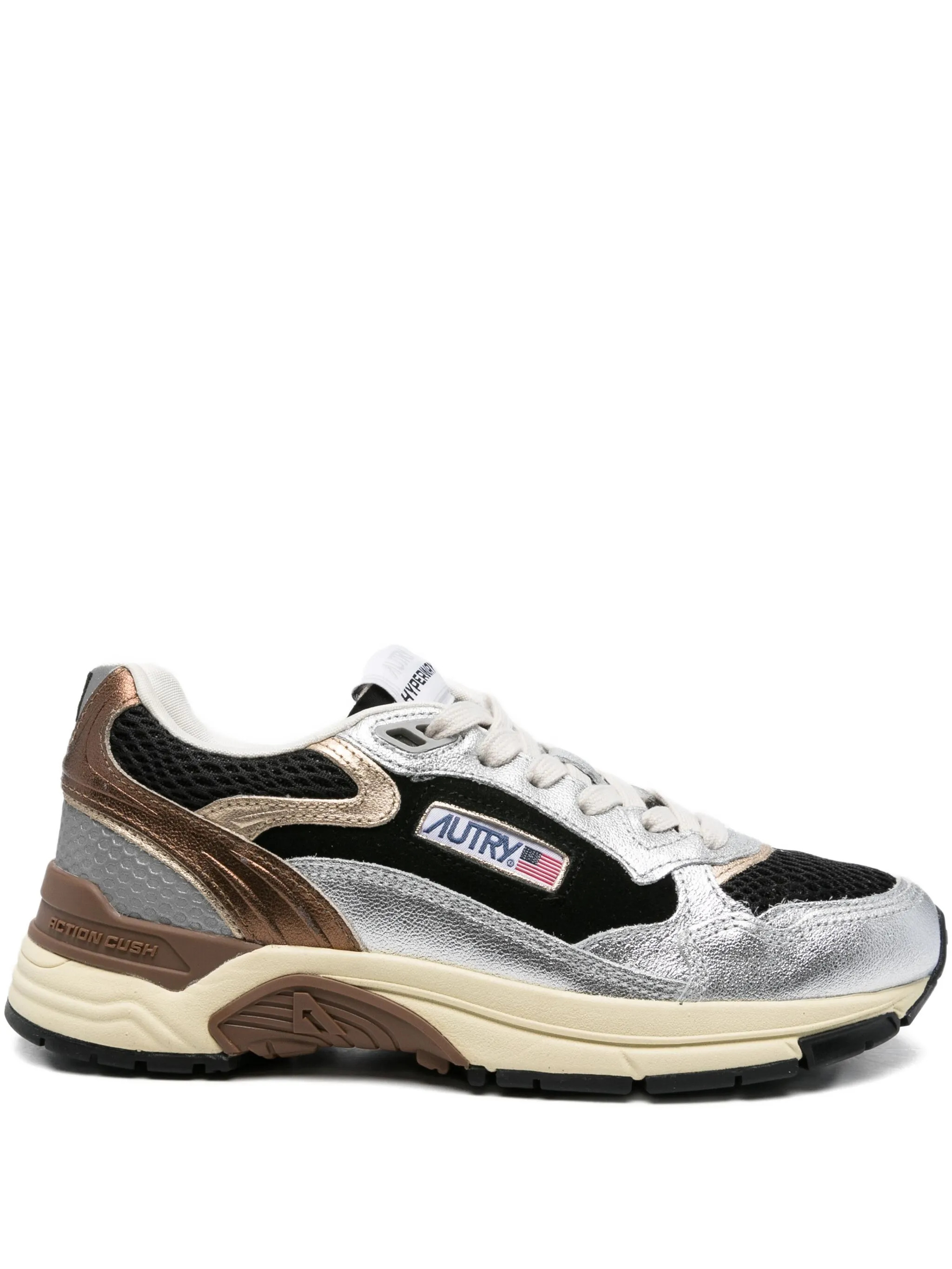 Sneakers AUTRY Argent/Noir